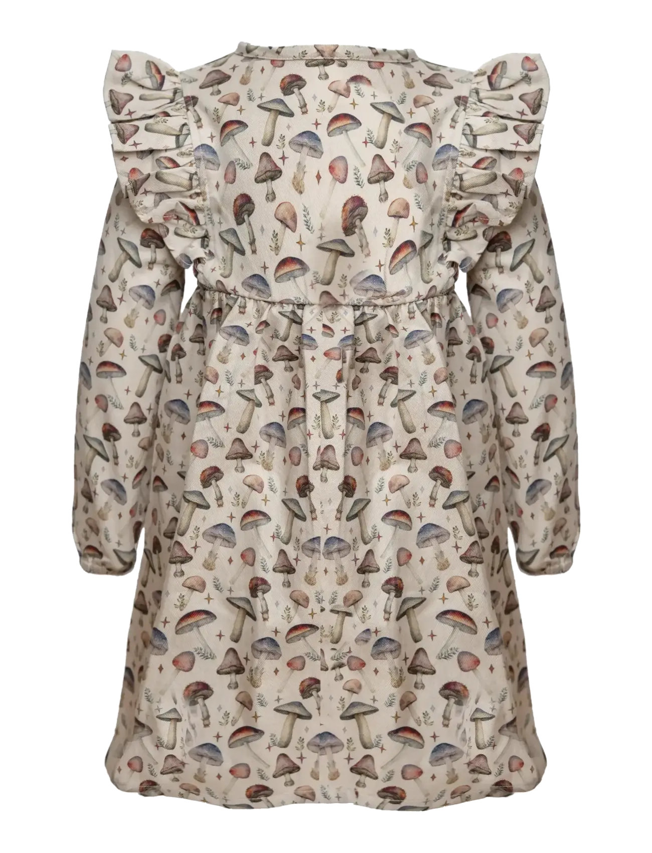 HANEVILD Mushroom Kleid Beige - 86/92 - Kinder