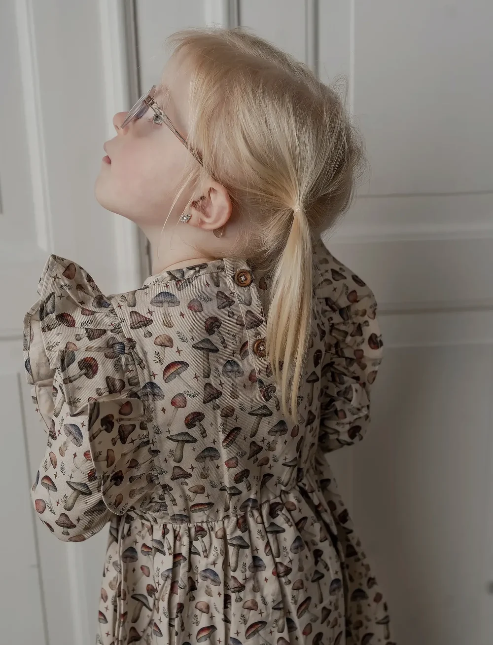 Hanevild - Mushroom dress - langärmelige babykleider - rainy - 5