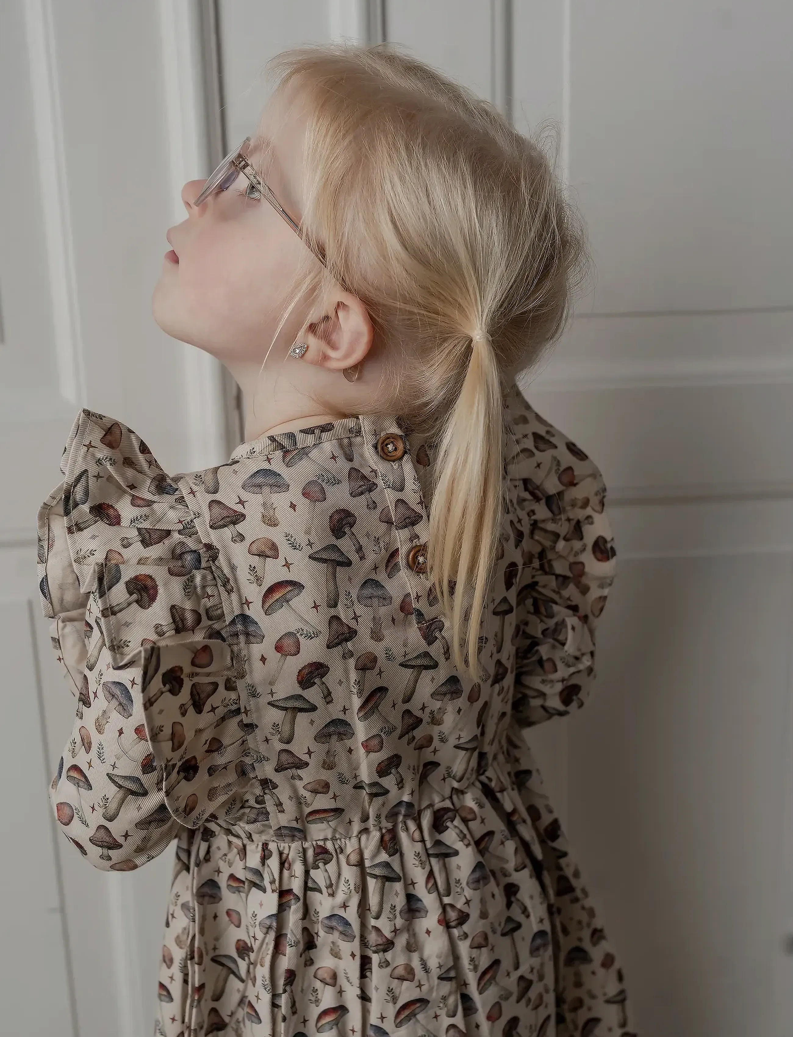 Hanevild - Mushroom dress - langärmelige babykleider - rainy - 5