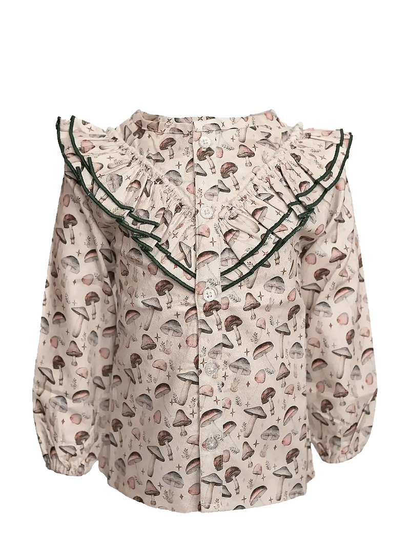 Hanevild - mushroom shirt - pikkade varrukatega särgid - rainy - 1