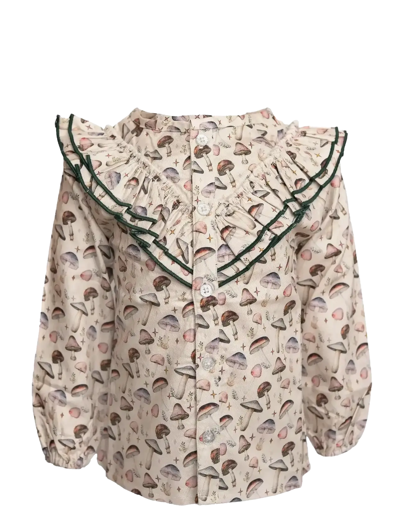 Hanevild - mushroom shirt - pikkade varrukatega särgid - rainy - 1