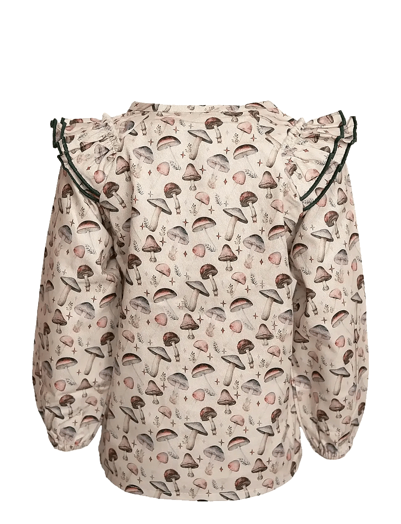 Hanevild - mushroom shirt - pikkade varrukatega särgid - rainy - 2
