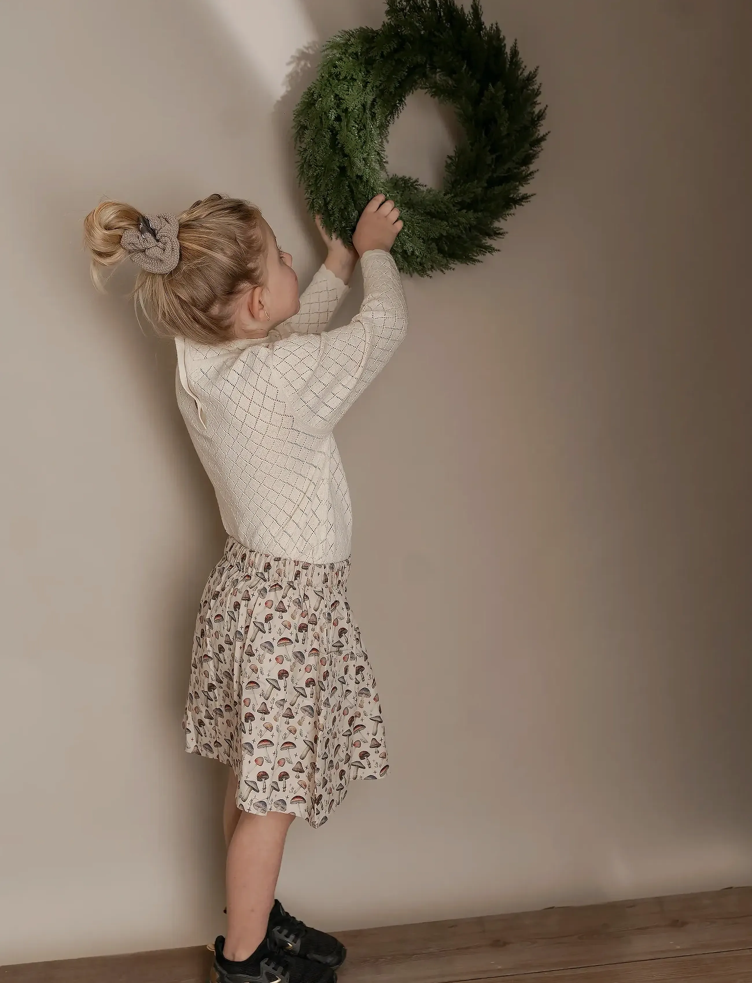 Hanevild - mushroom skirt - midi rokken - rainy - 3