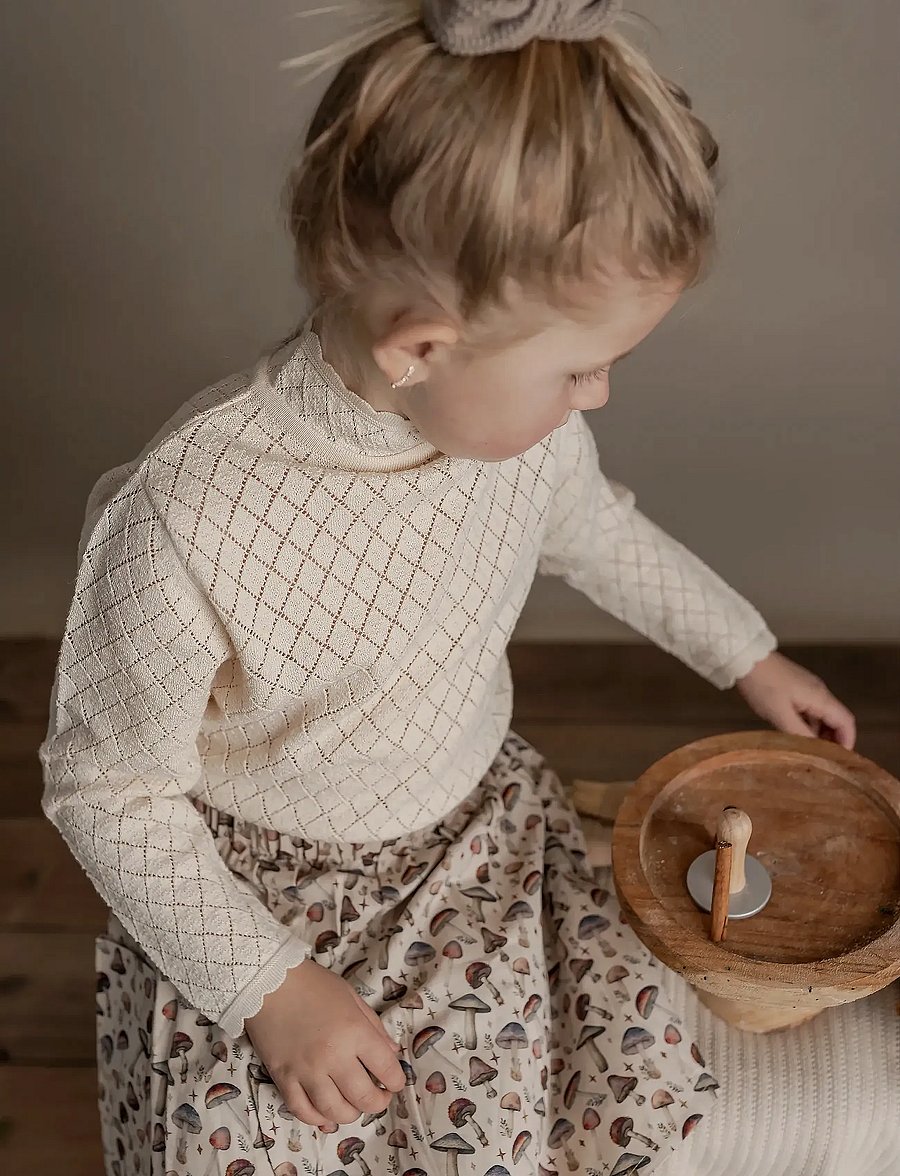 Hanevild - mushroom skirt - midi rokken - rainy - 5