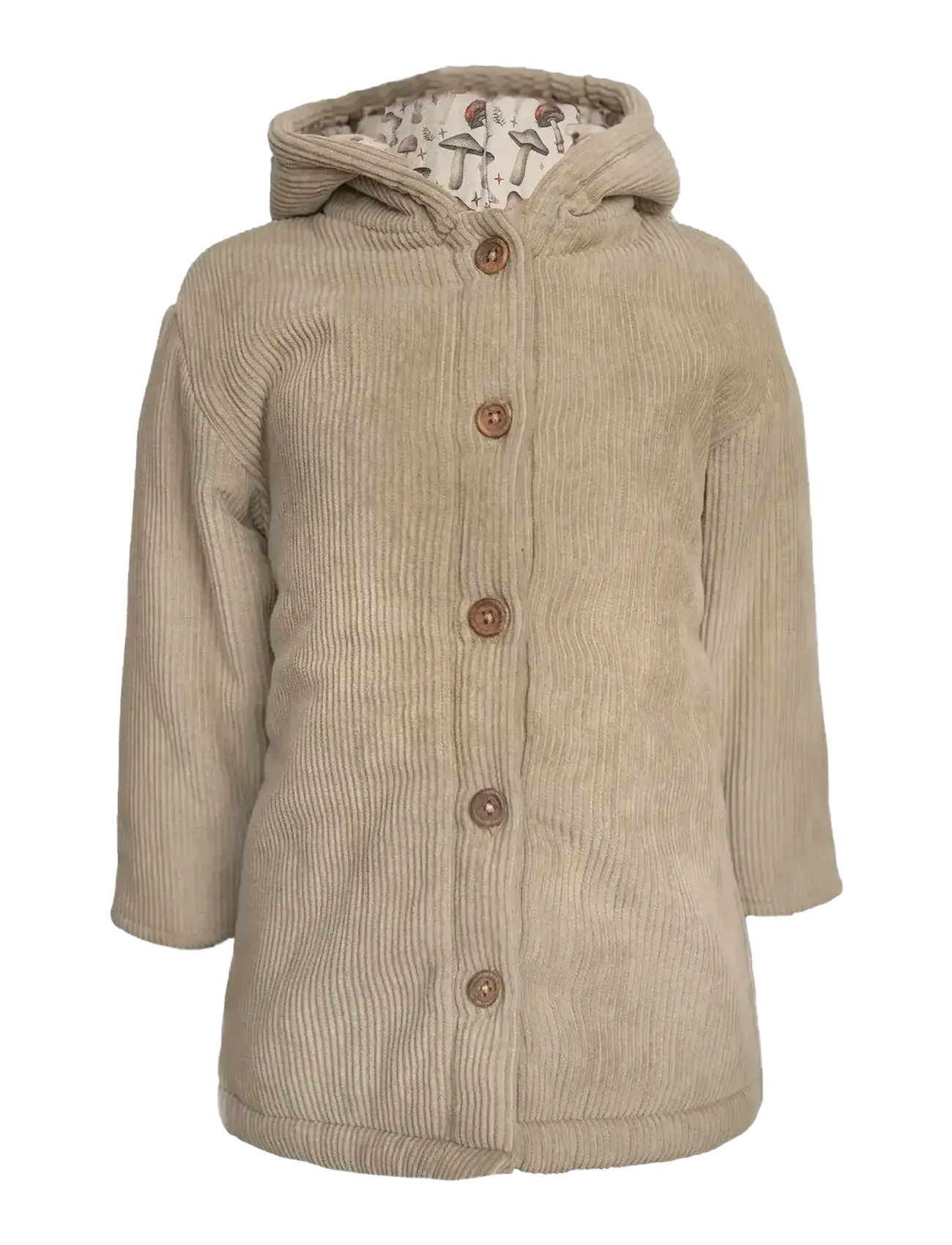 HANEVILD Mushroom Jacke Beige - 110/116 - Kinder