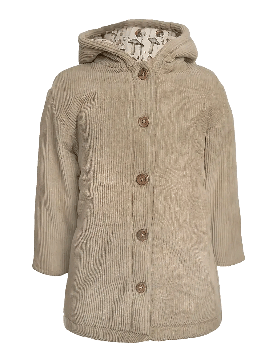 Hanevild - Mushroom jacket - teksa ja velvet - rainy - 1