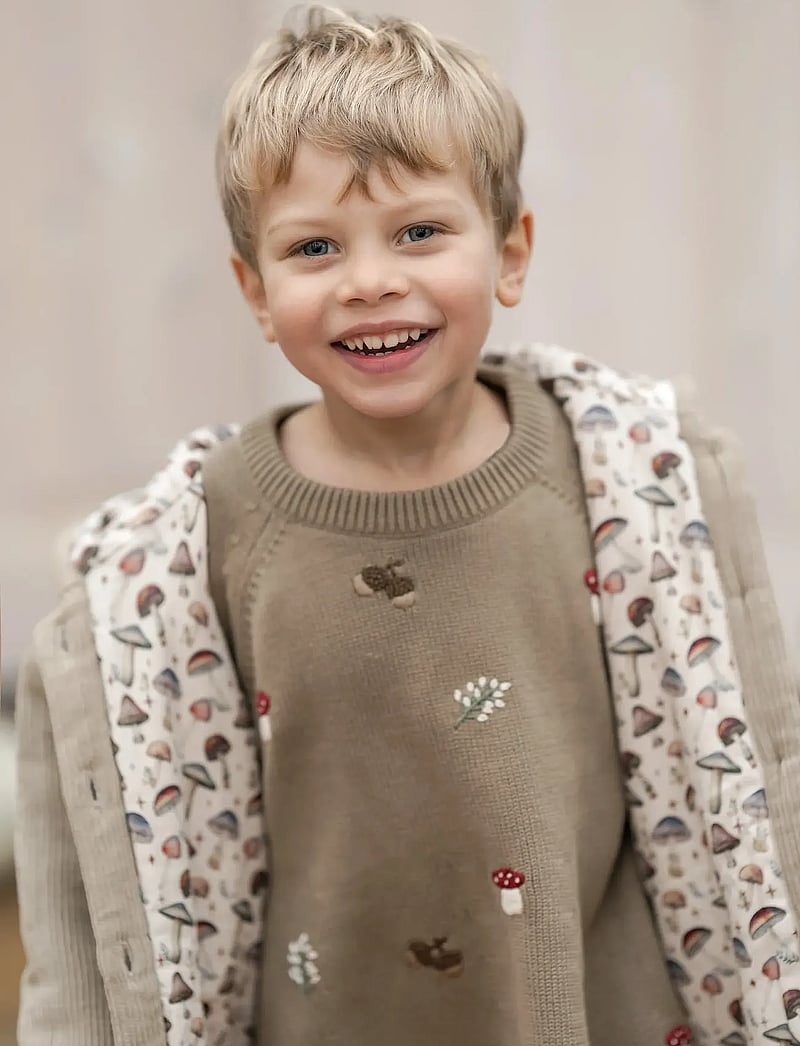 Hanevild - Mushroom jacket - teksa ja velvet - rainy - 0