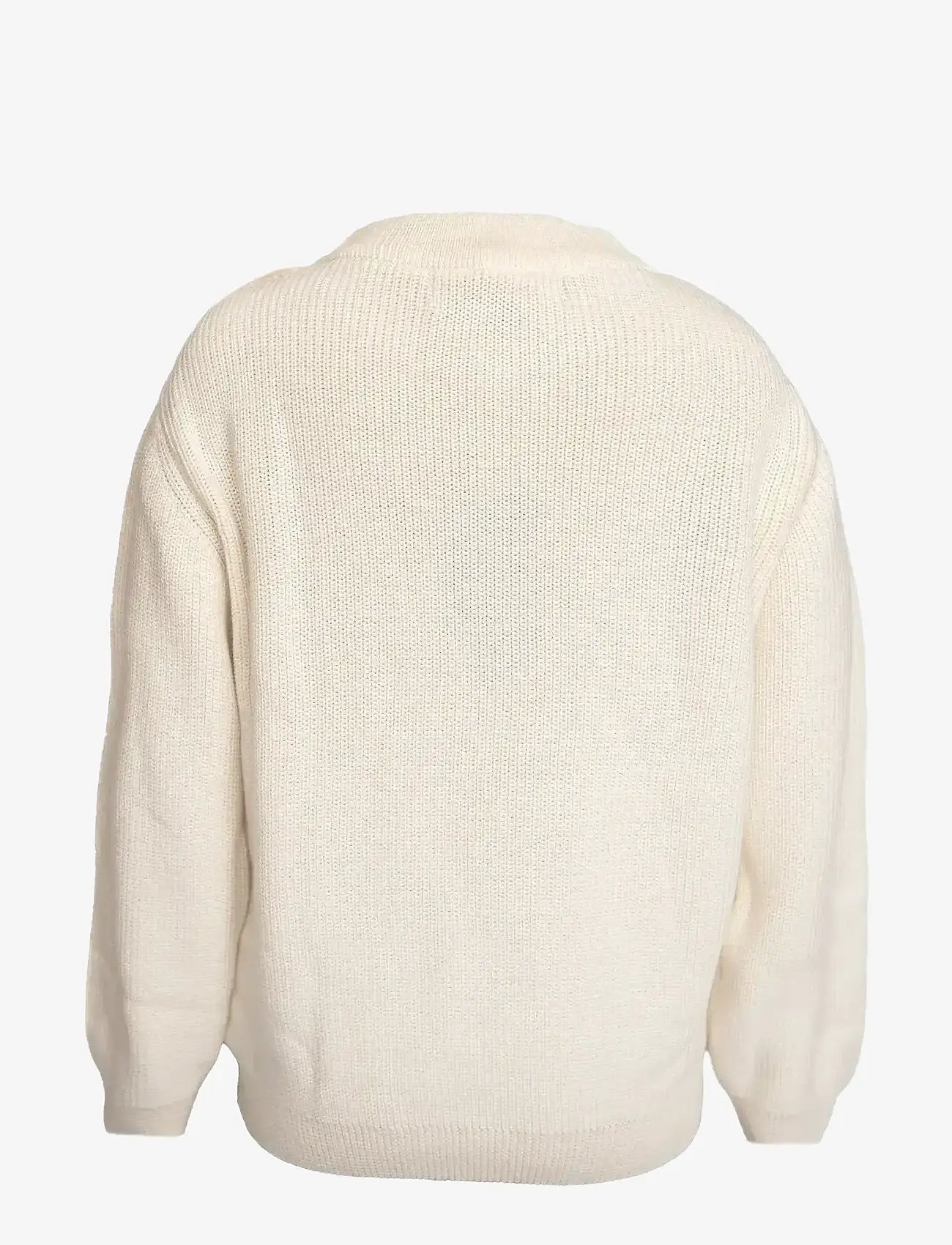 Hanevild - theodor sweater - stickade tröjor - ivory - 2