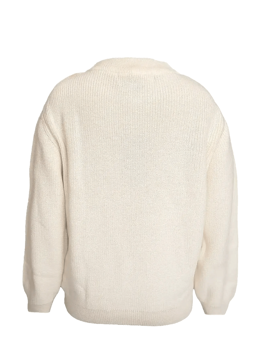 Hanevild - theodor sweater - pullover - ivory - 2
