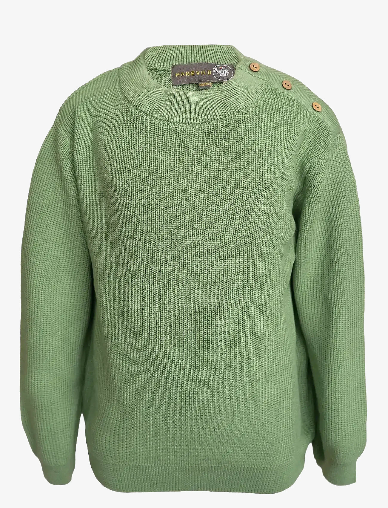 Hanevild - theodor sweater - herbstliche kleidung - shale green - 0