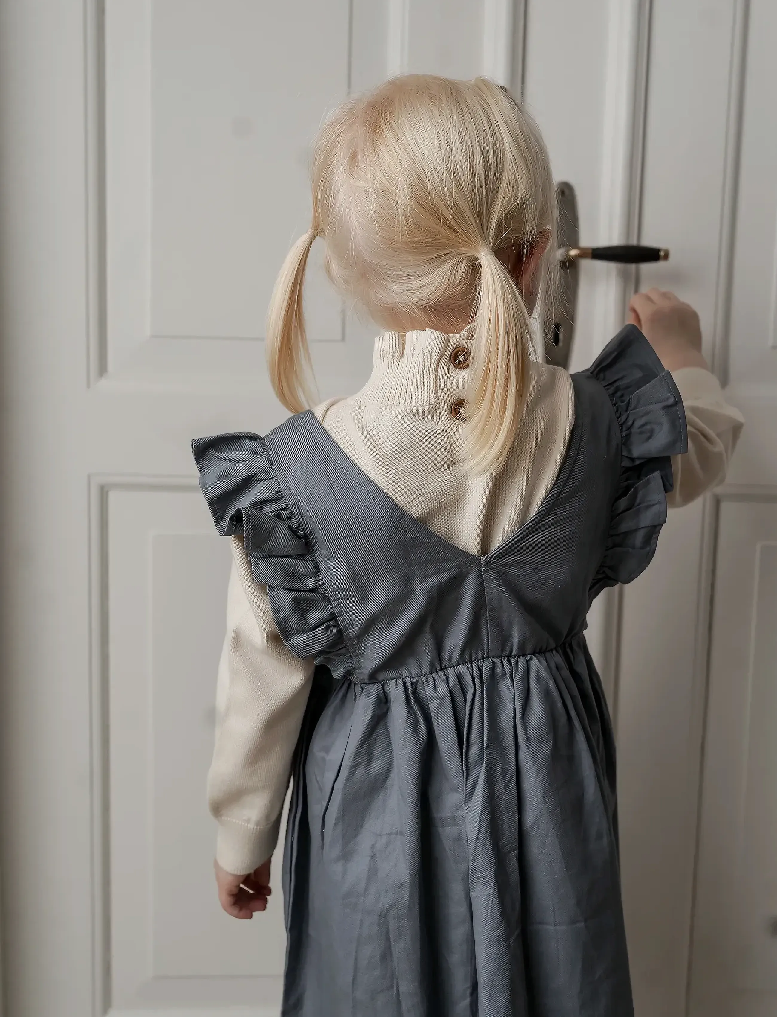 Hanevild - gertrud dress - blue - 2