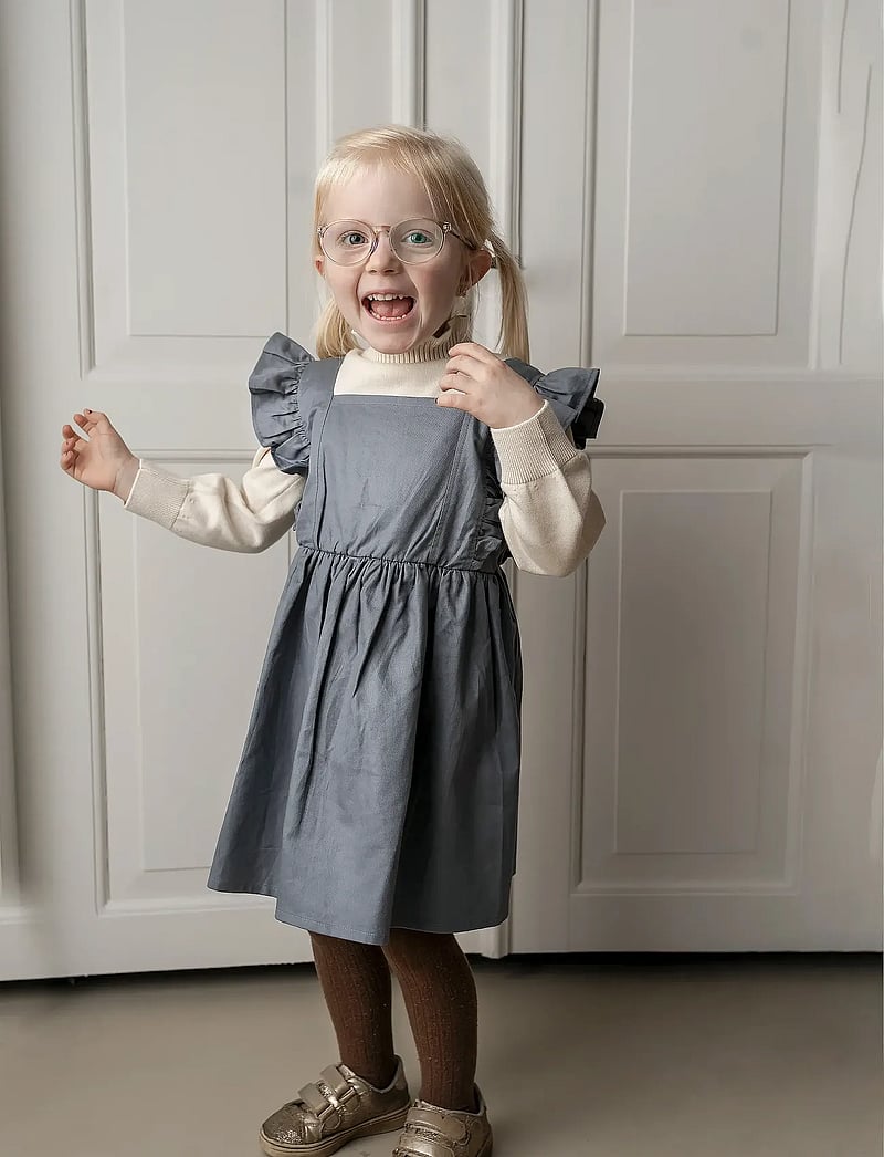 Hanevild - gertrud dress - Ärmellose babykleider - blue - 3