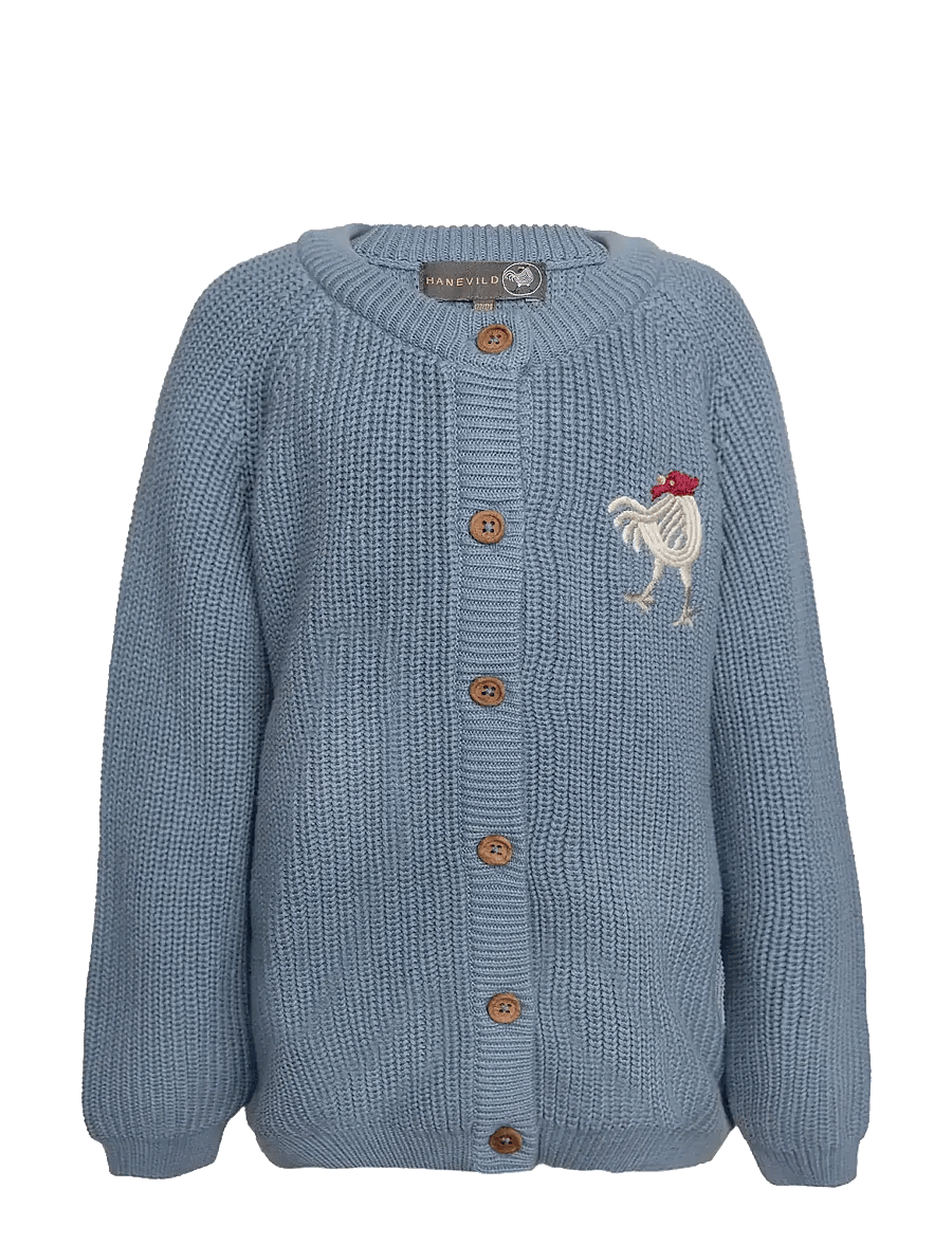 Hanevild - Kaj cardigan - cardigans - blue blizzard - 1