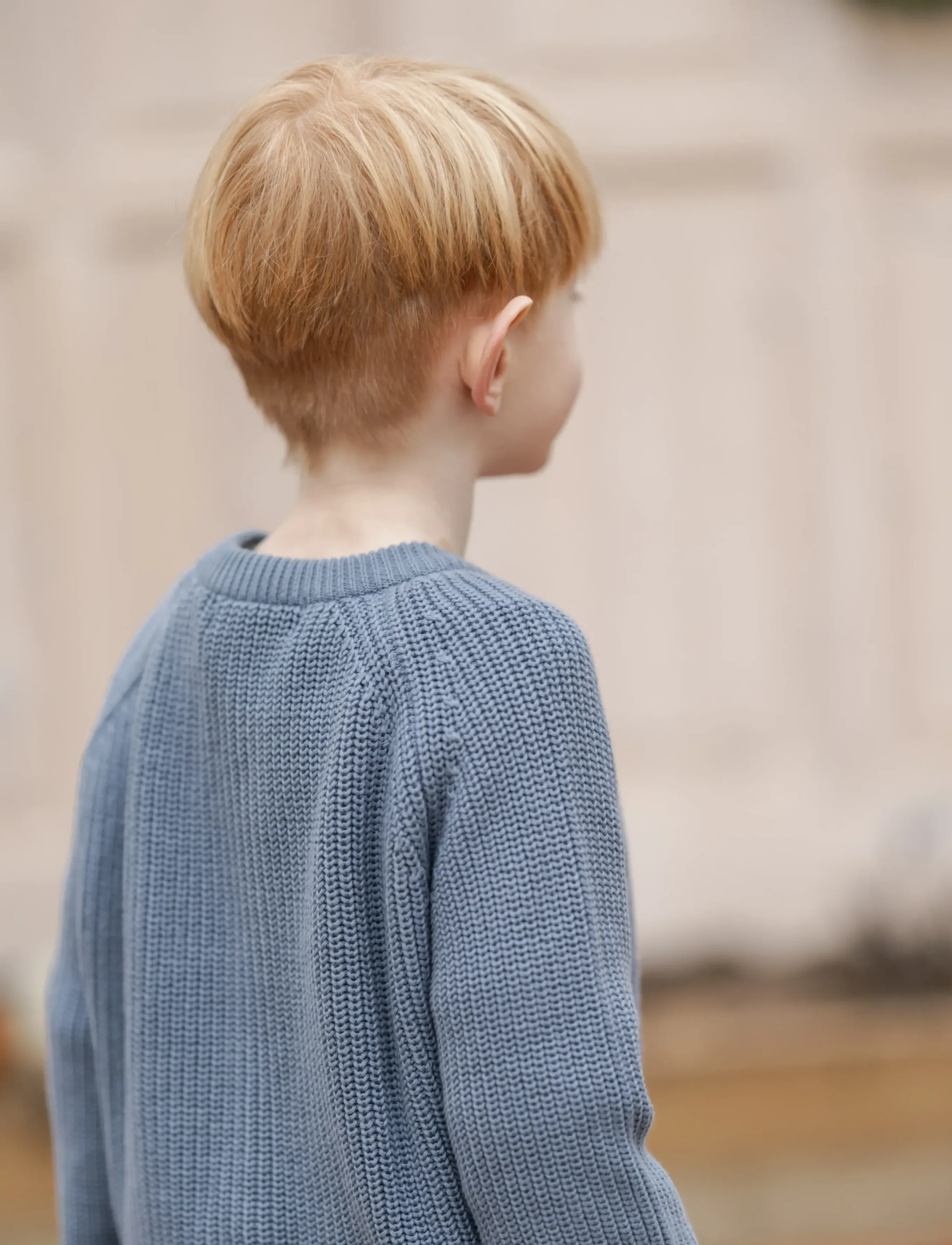 Hanevild - Kaj cardigan - neuletakit - blue blizzard - 3