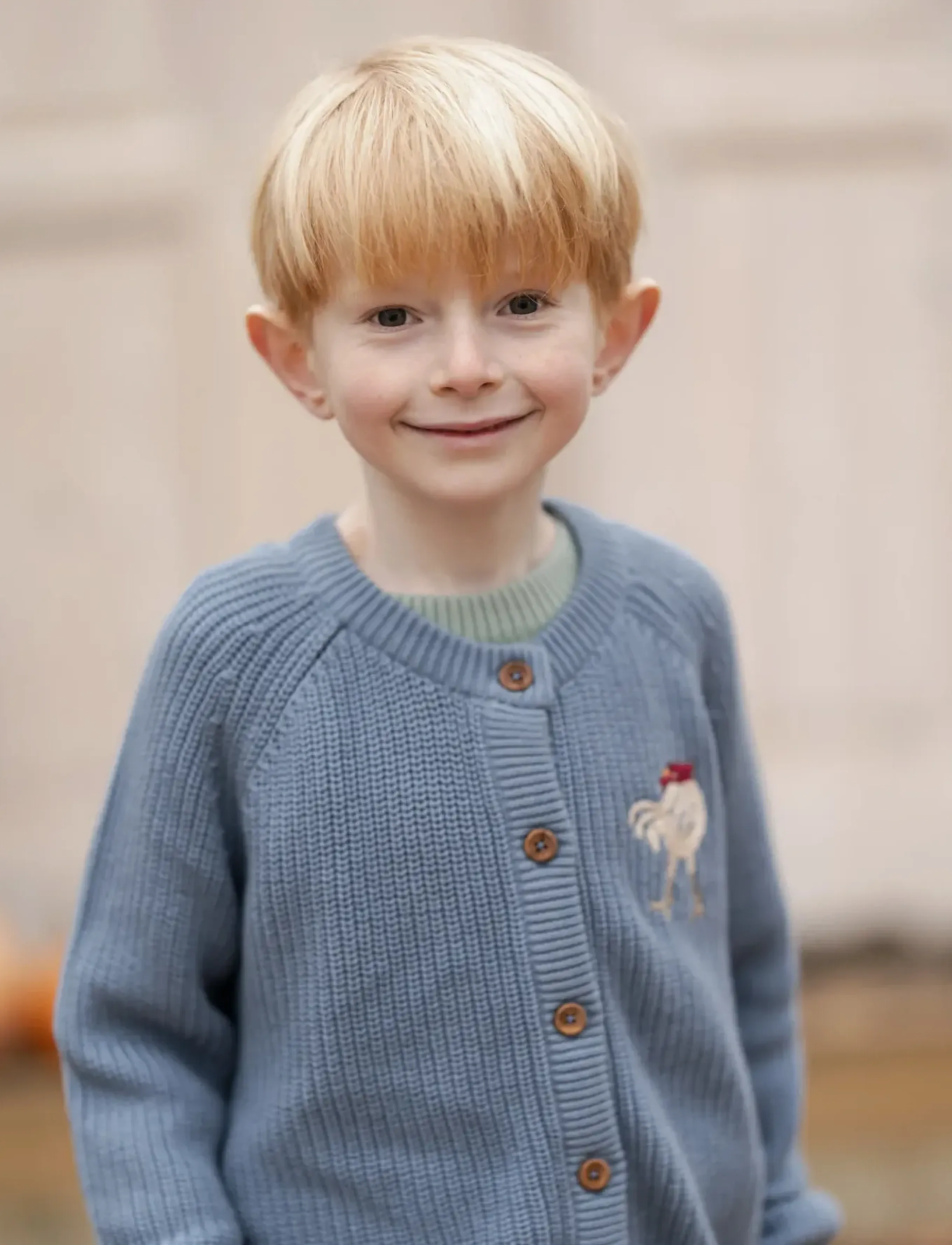 Hanevild - Kaj cardigan - neuletakit - blue blizzard - 5