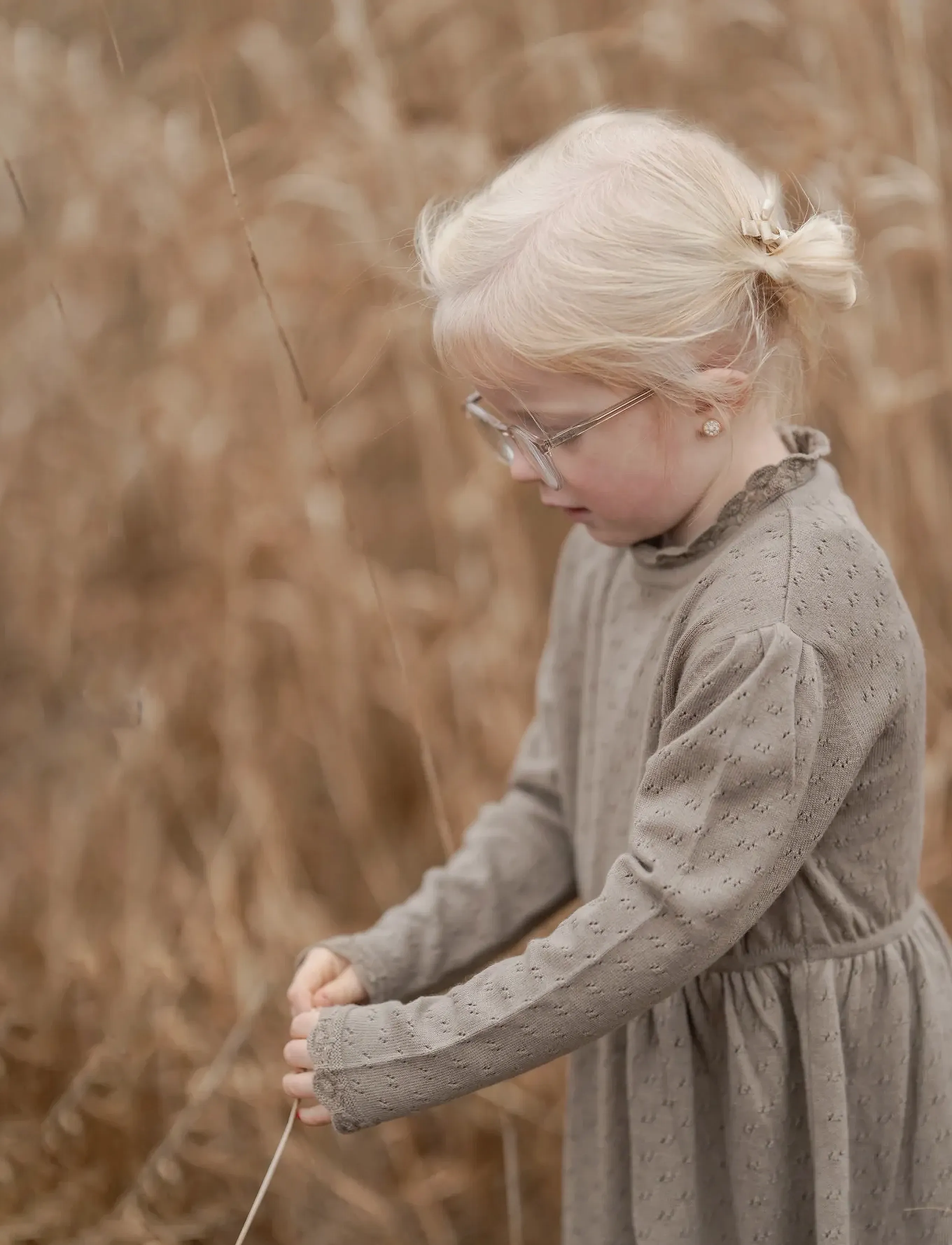 Hanevild - scallop dress - langärmelige babykleider - crockery - 3