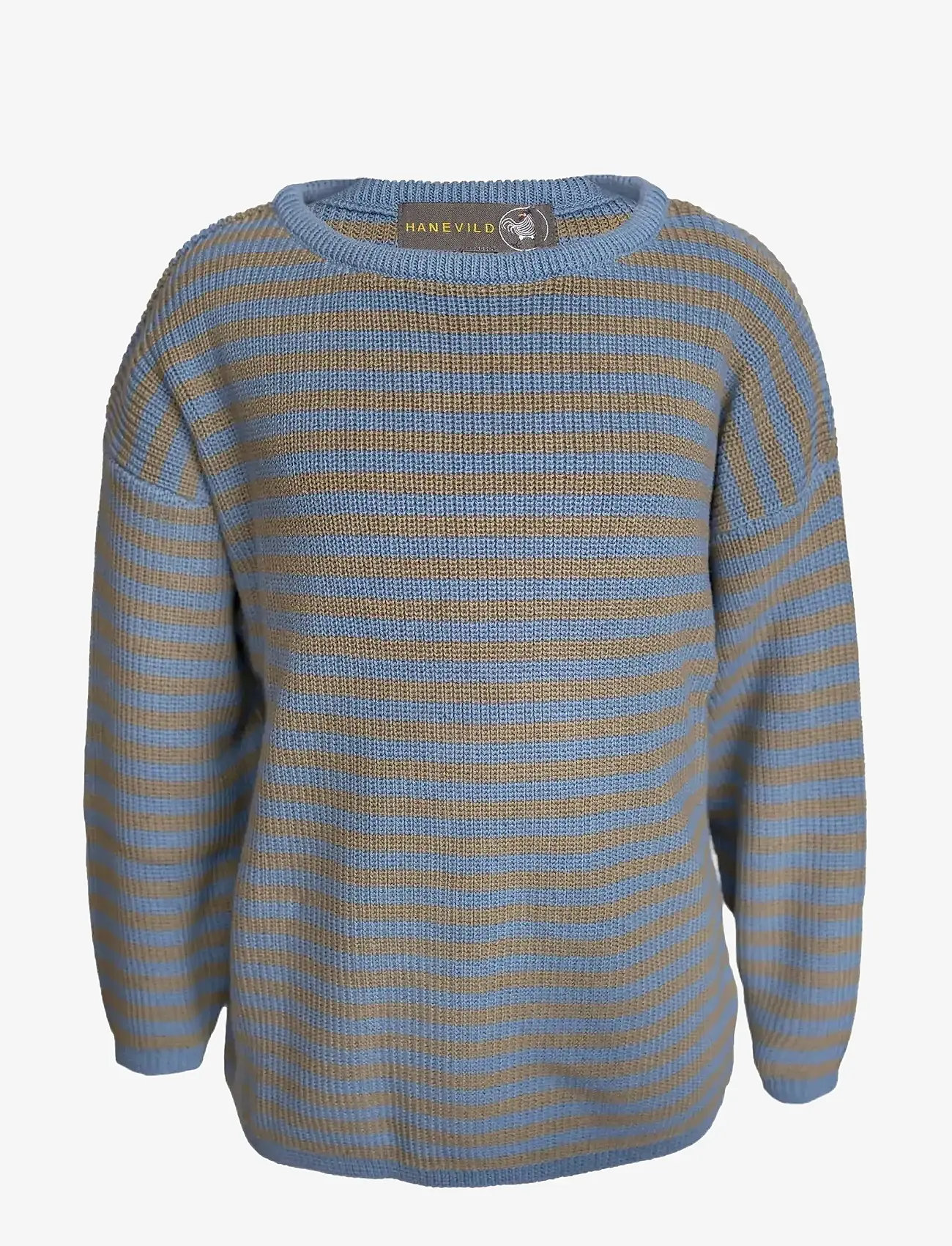 Hanevild - Michael blouse - efterårstøj - crockery/blue blizzard - 0