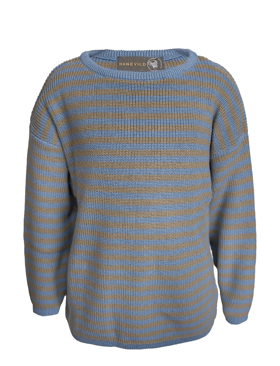 Hanevild - Michael blouse - trøjer - crockery/blue blizzard - 1
