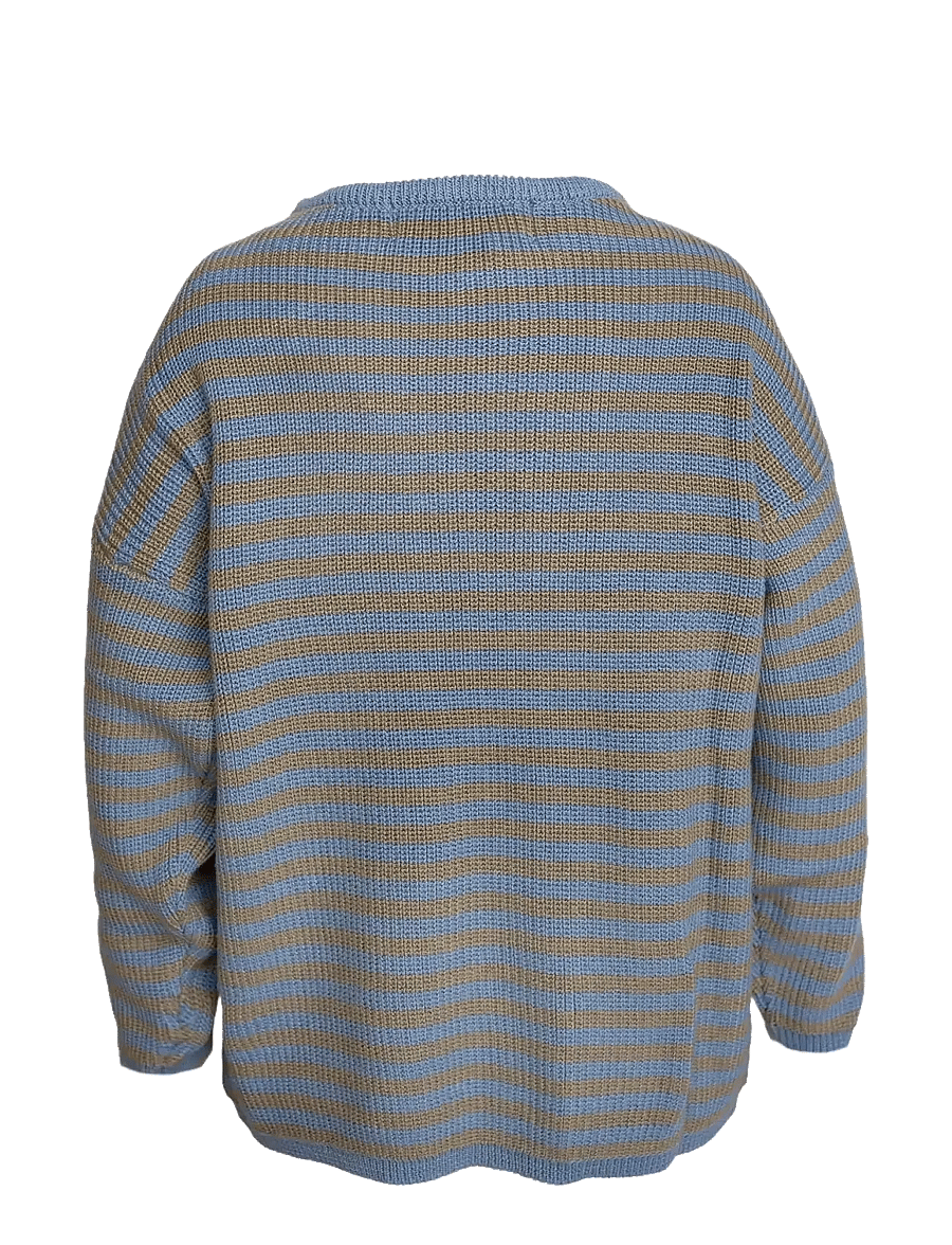 Hanevild - Michael blouse - trøjer - crockery/blue blizzard - 2