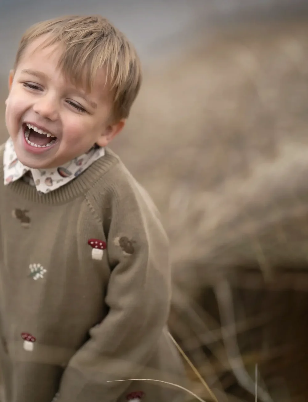 Hanevild - Fall blouse - pullover - coriander - 3