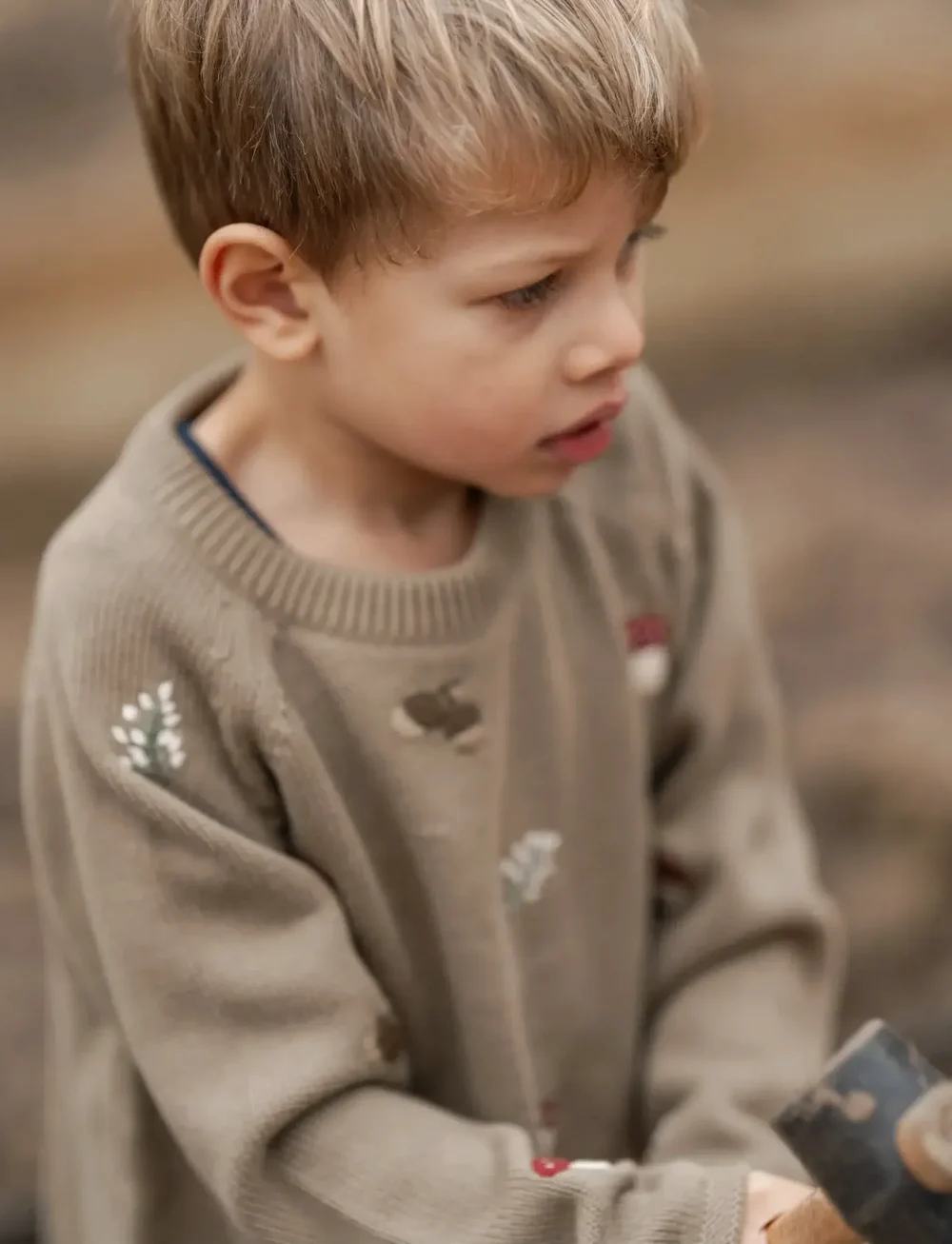 Hanevild - Fall blouse - pullover - coriander - 4