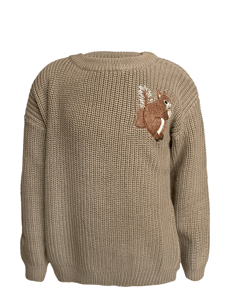 Hanevild - Lauge blouse - stickade tröjor - coriander - 1