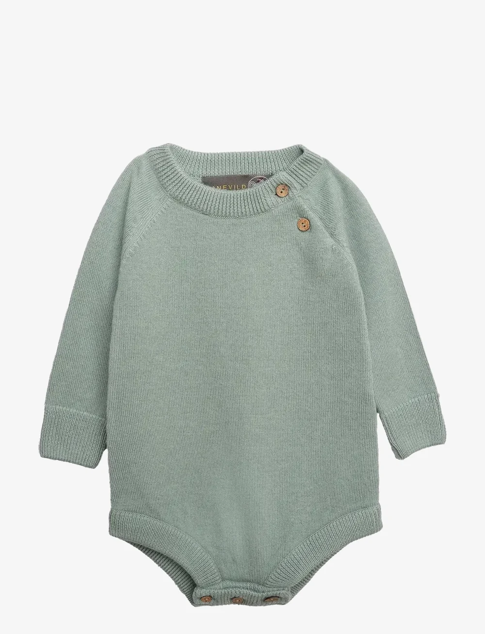 Hanevild - Martin romper - langärmelige bodys - sage green - 1