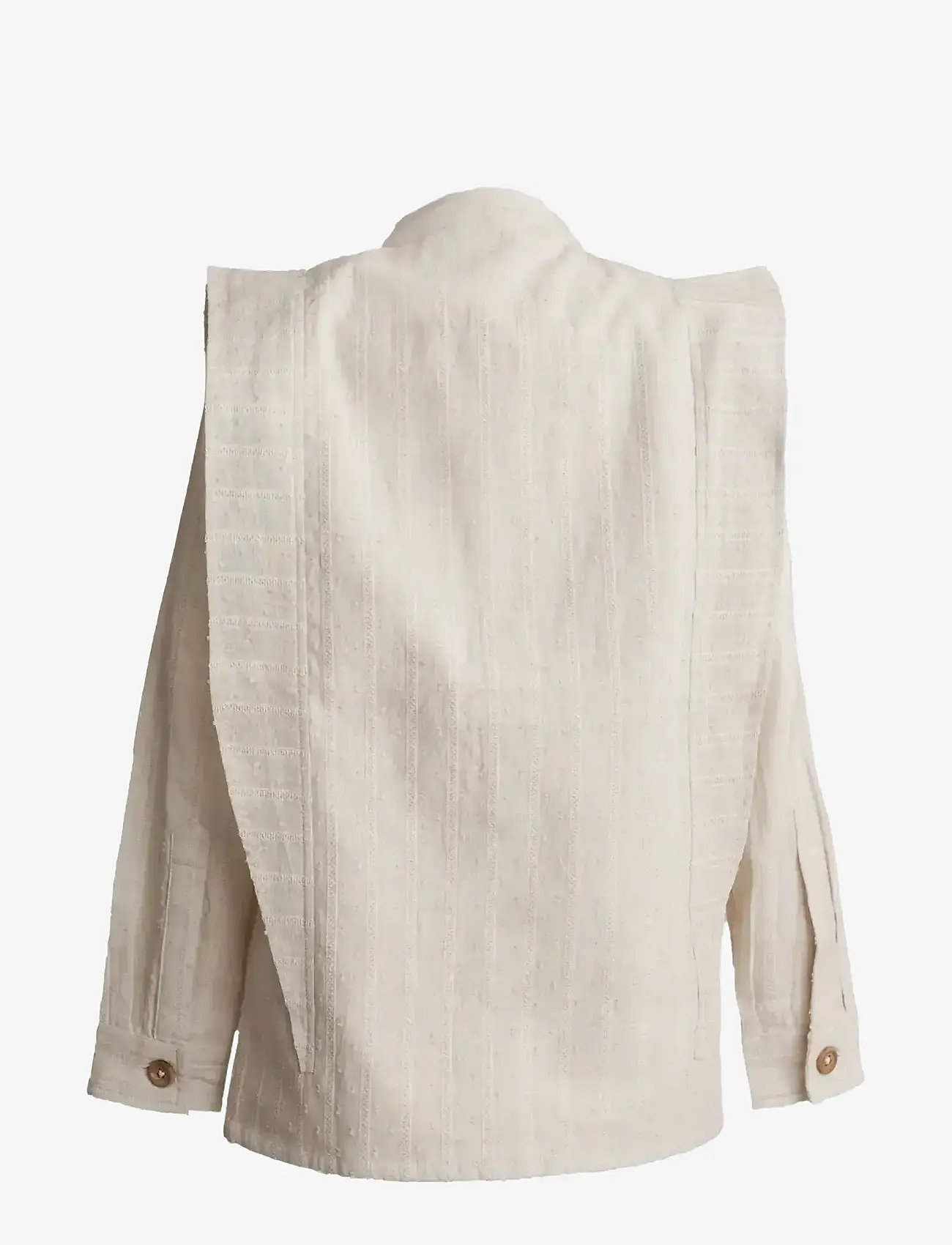 Hanevild - Lace shirt - langærmede skjorter - cream - 2