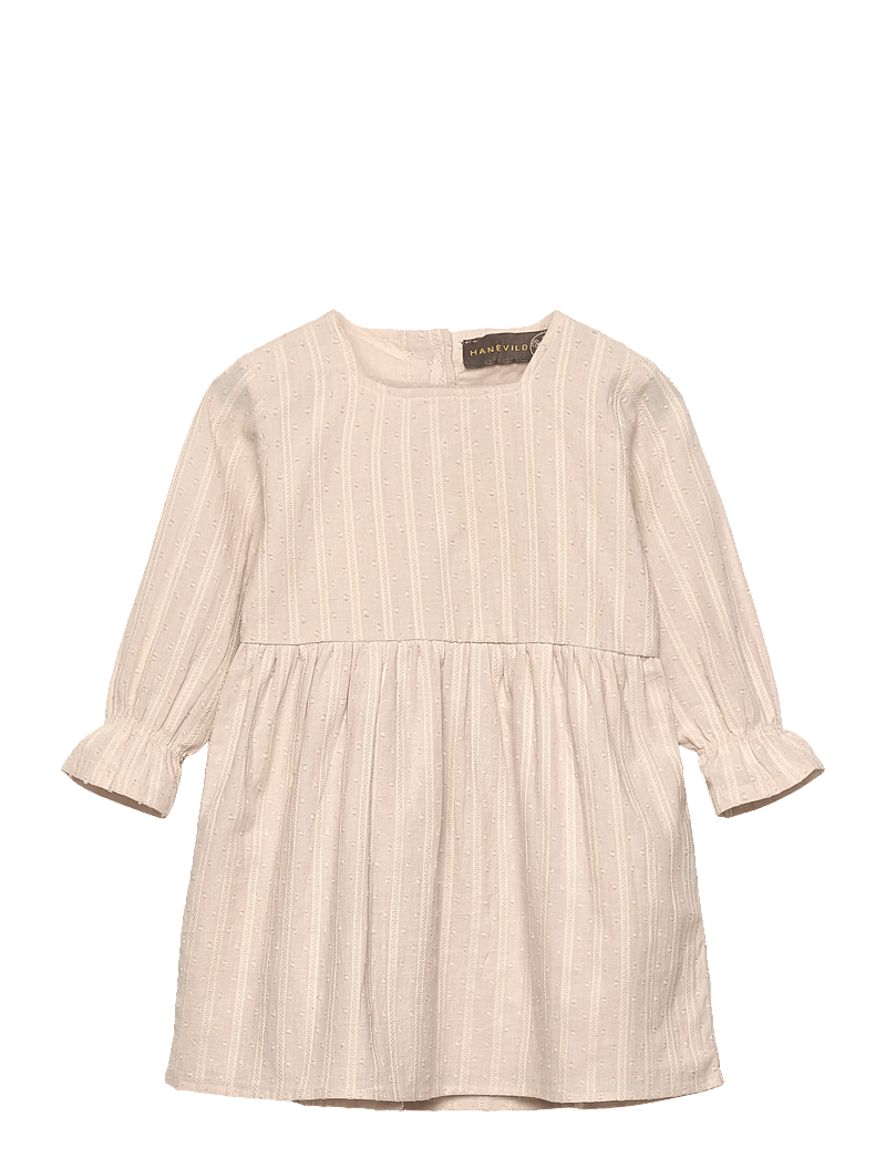 Hanevild - Lace dress - langærmede babykjoler - ivory - 1