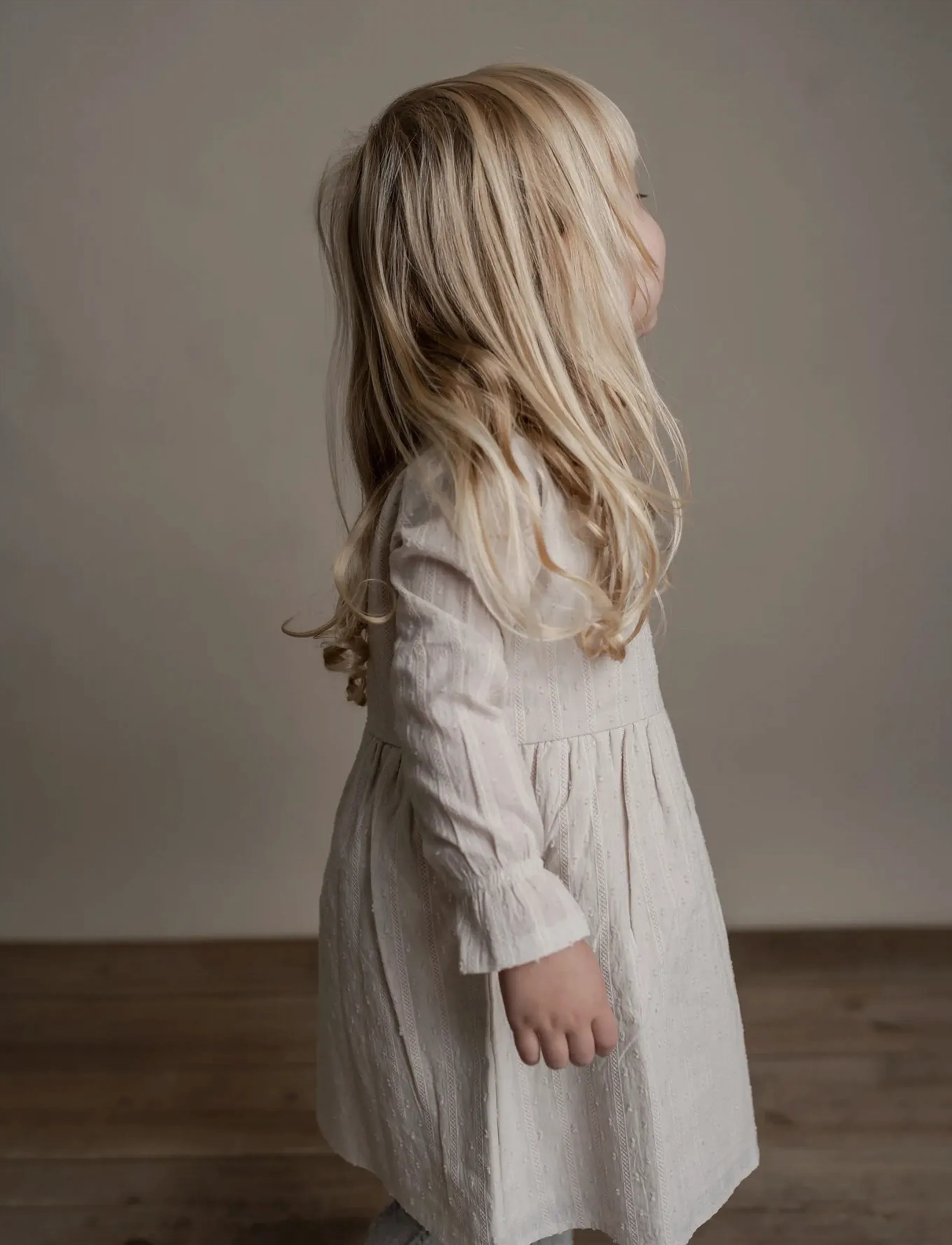 Hanevild - Lace dress - pikkade varrukatega vabaaja kleidid - ivory - 5