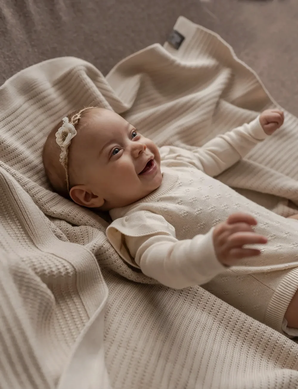 Hanevild - Lucy romper - pitkähihaiset bodyt - ivory - 3