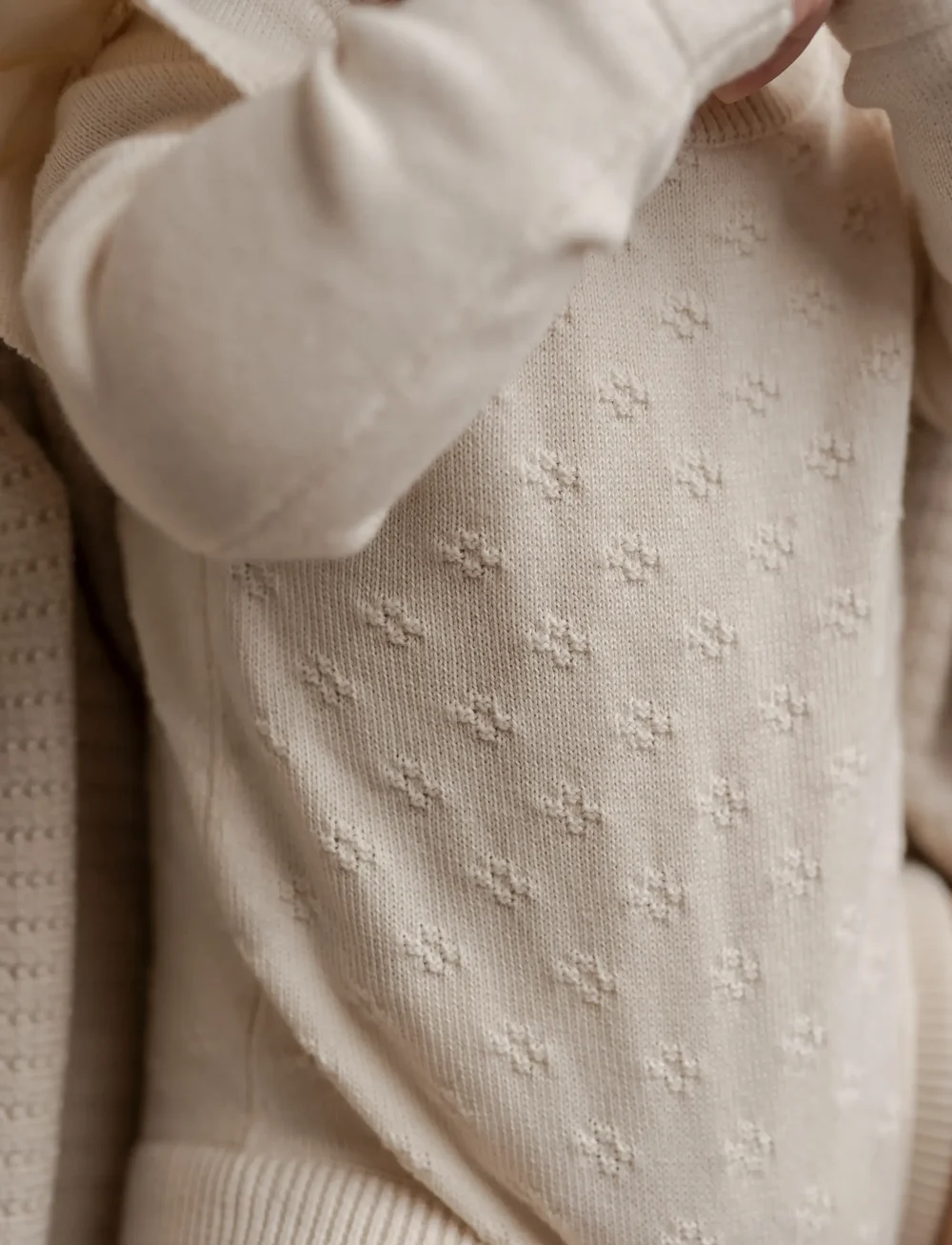 Hanevild - Lucy romper - pitkähihaiset bodyt - ivory - 5