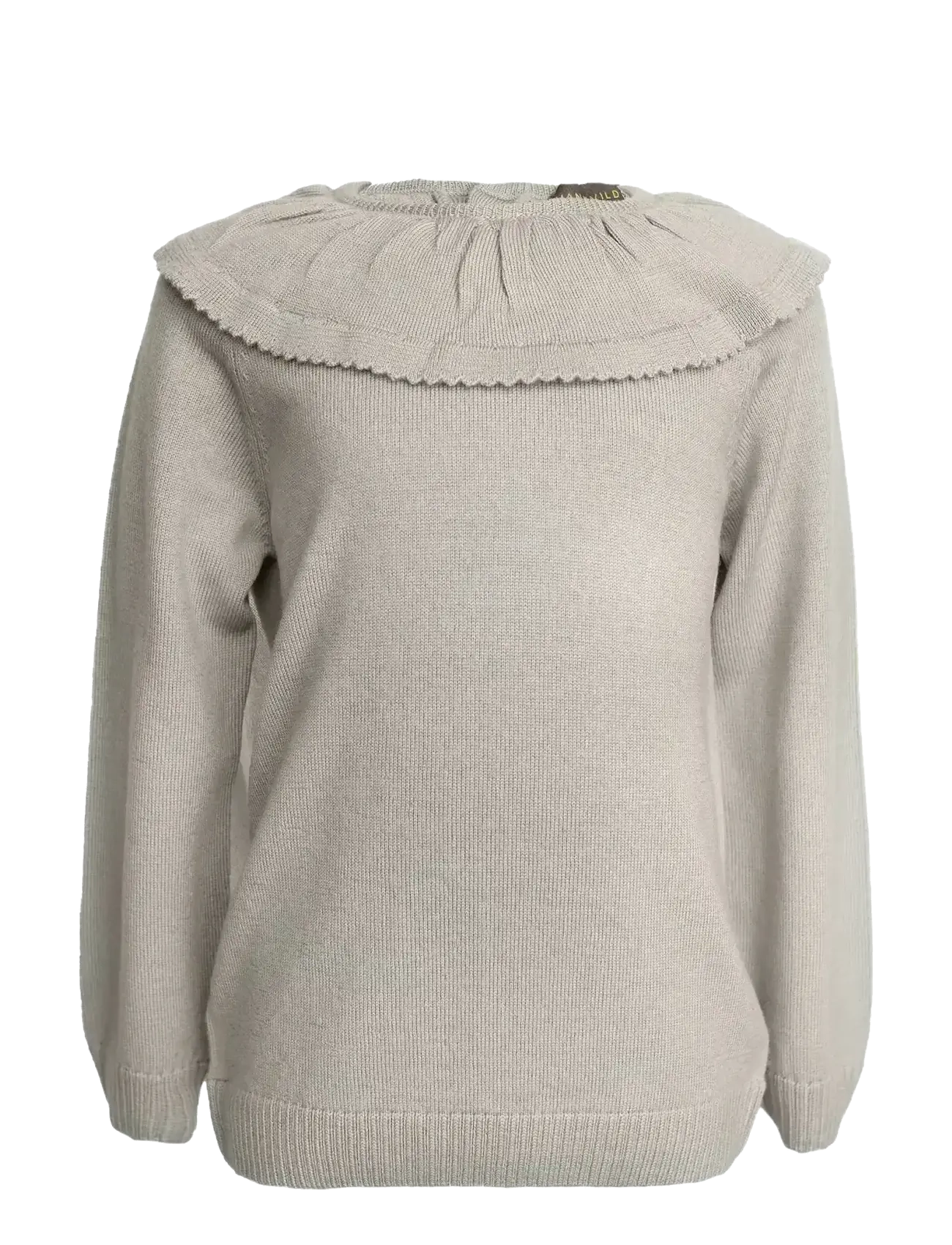 Hanevild Lea blouse - Tops - OATMEAL / grey