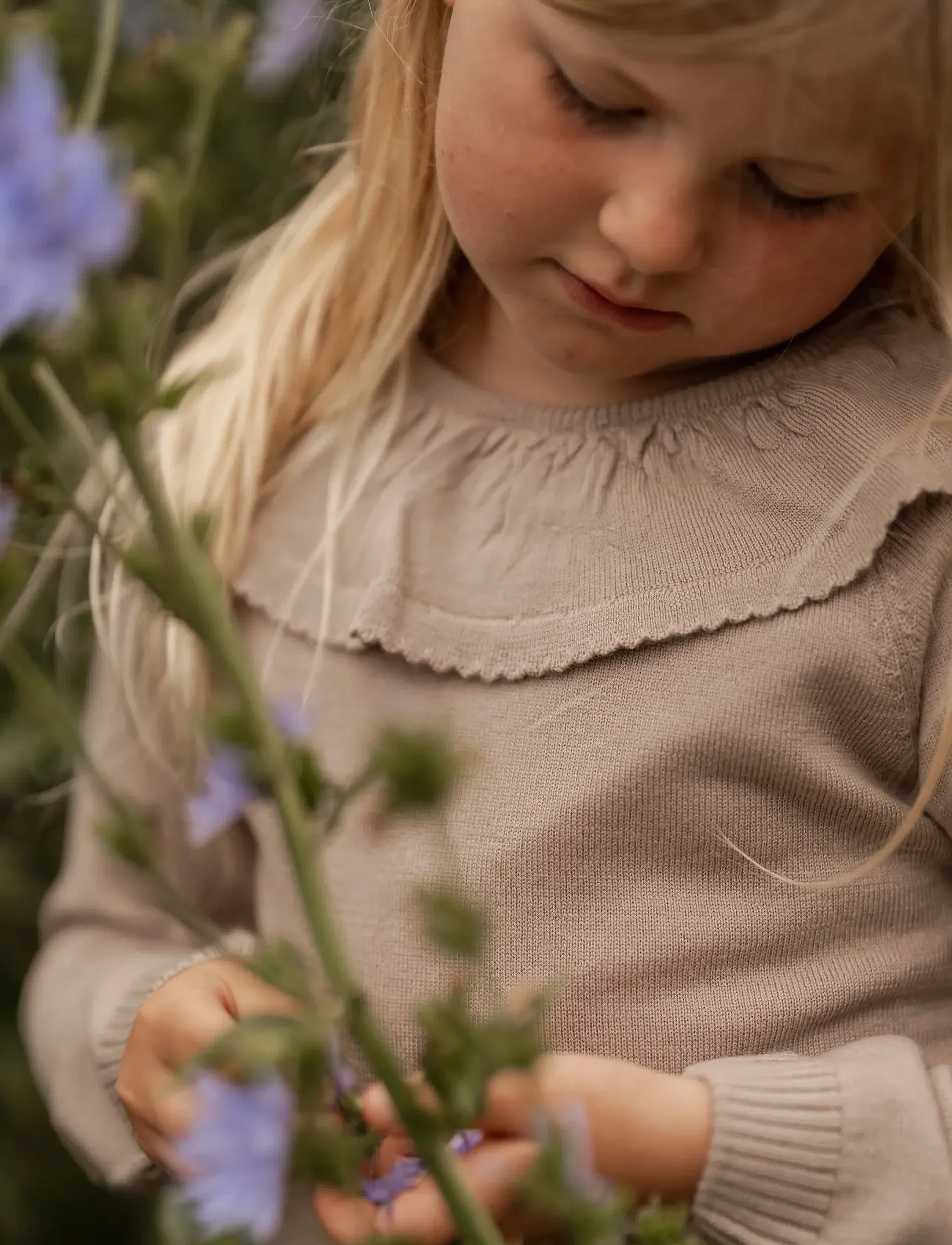 Hanevild - Lea blouse - marškinėliai ilgomis rankovėmis - oatmeal - 4