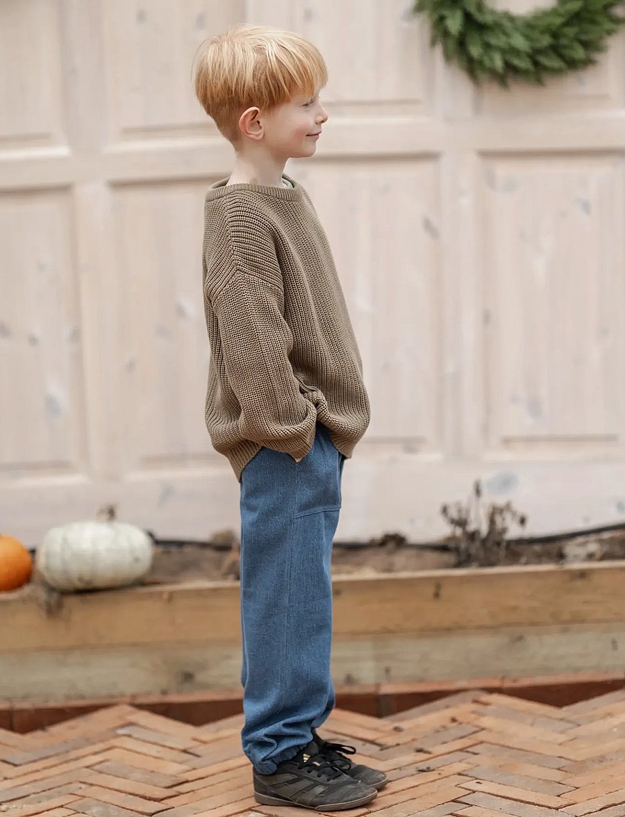 Hanevild - jens jeans - vaba lõikega teksad - denim - 0
