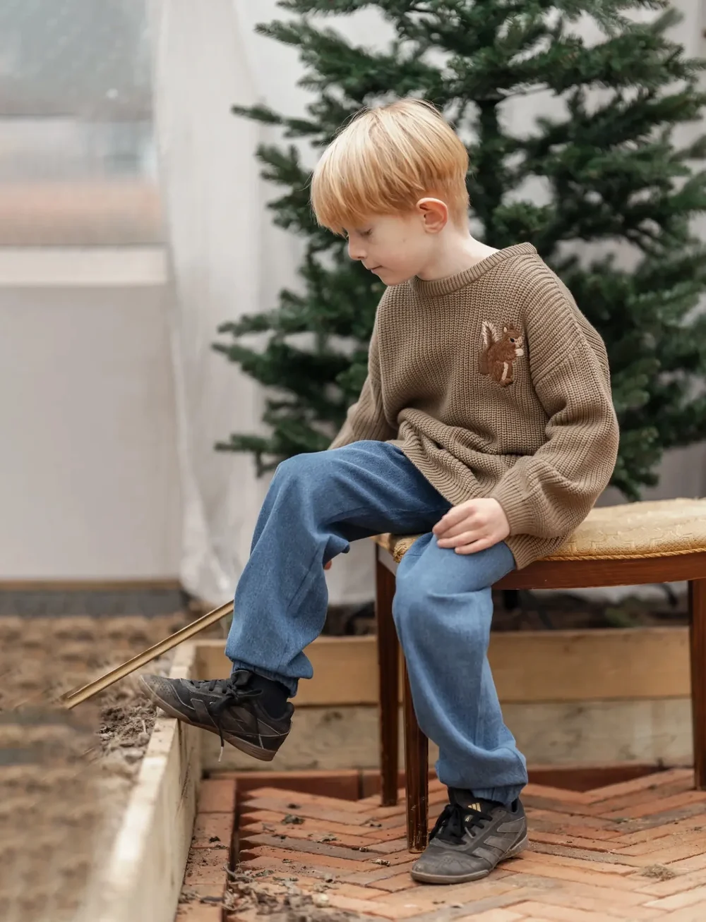 Hanevild - jens jeans - alt laienevad teksad - denim - 3