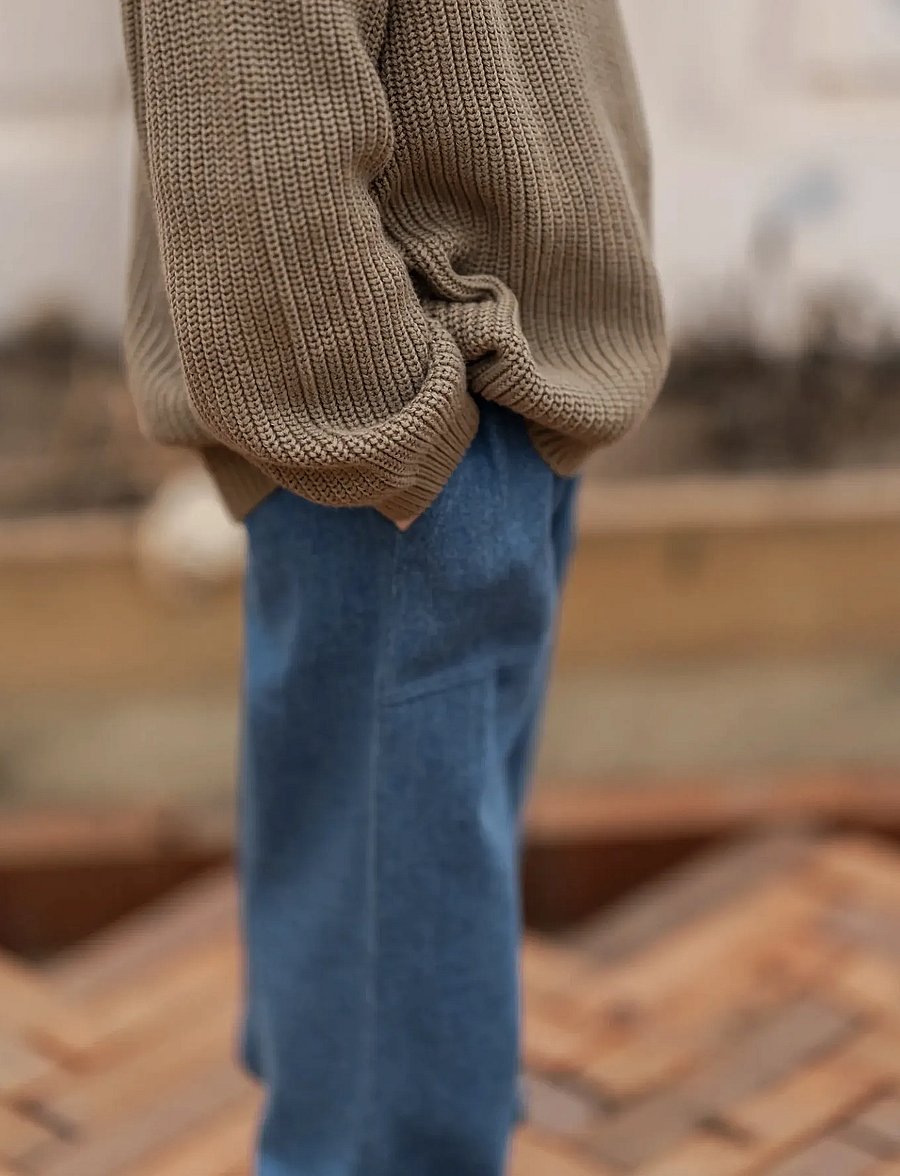 Hanevild - jens jeans - vaba lõikega teksad - denim - 4