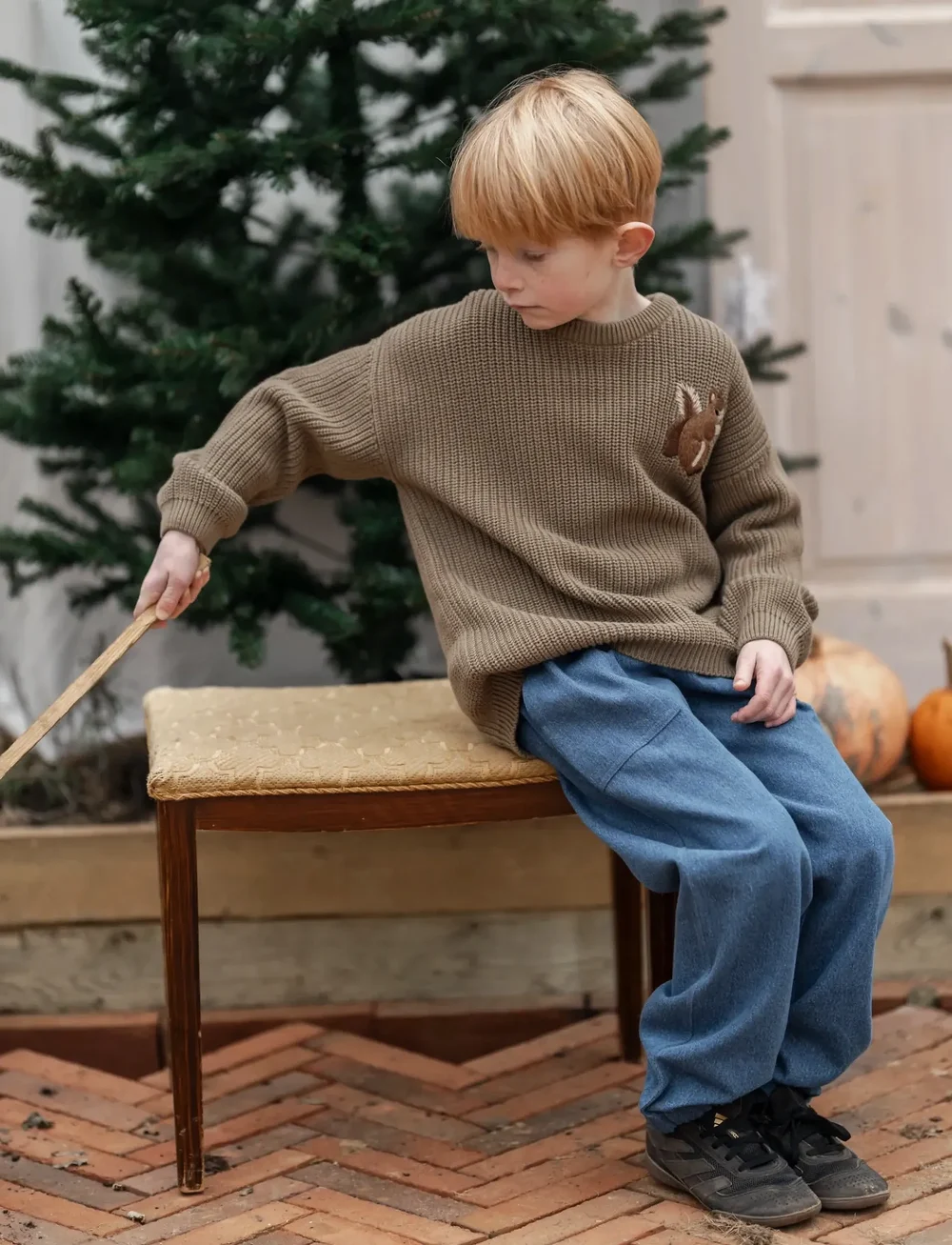 Hanevild - jens jeans - alt laienevad teksad - denim - 5