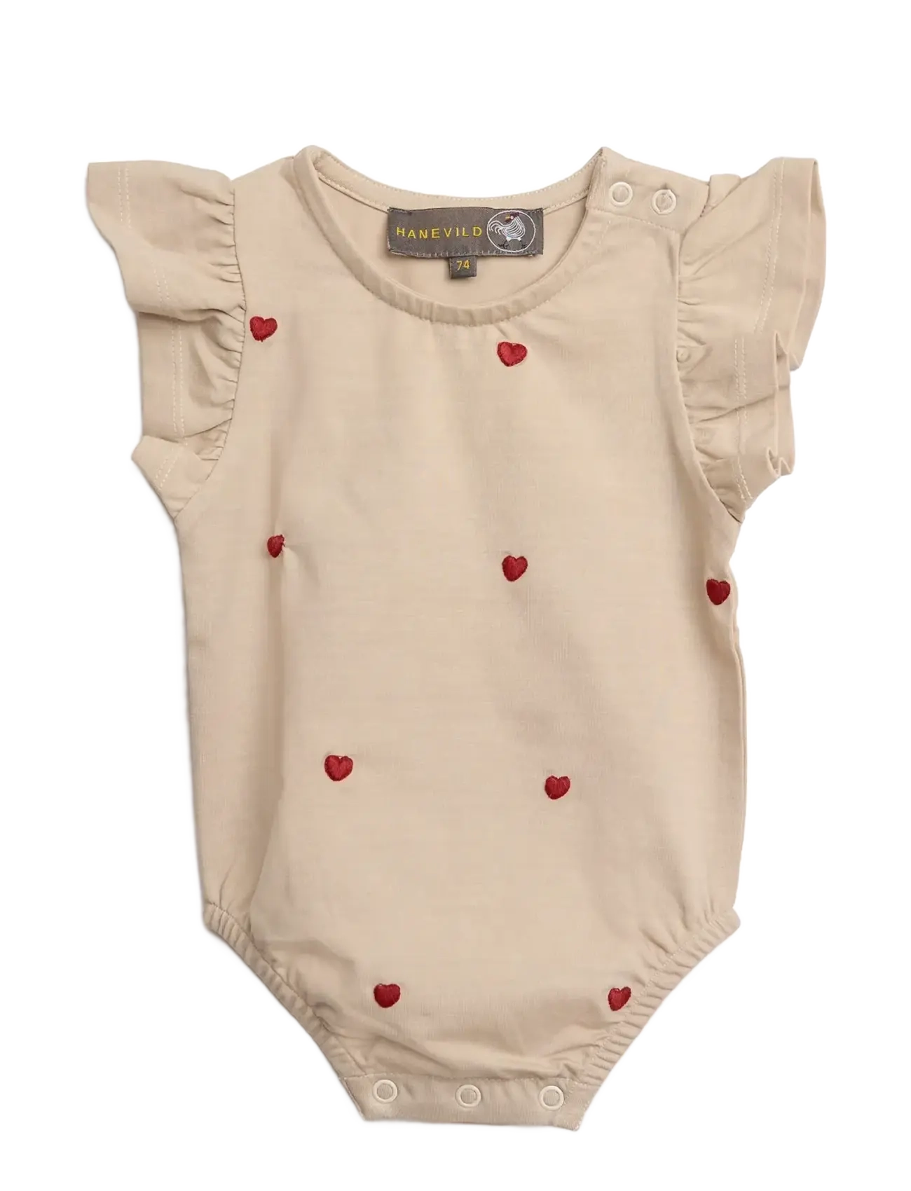 HANEVILD Maggie Romper Beige - 80 - Kinder
