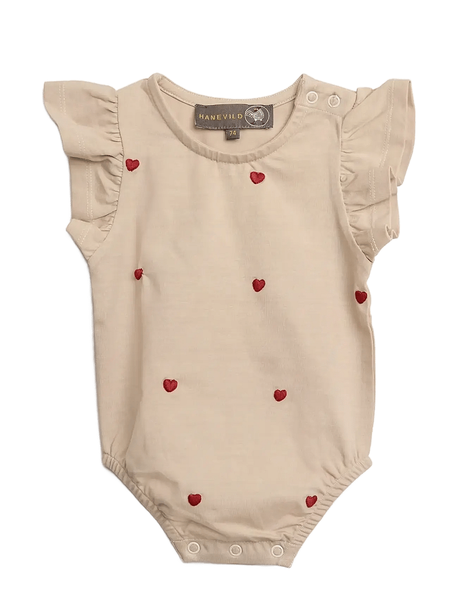 Hanevild - Maggie romper - korte mouwen - summersand - 1