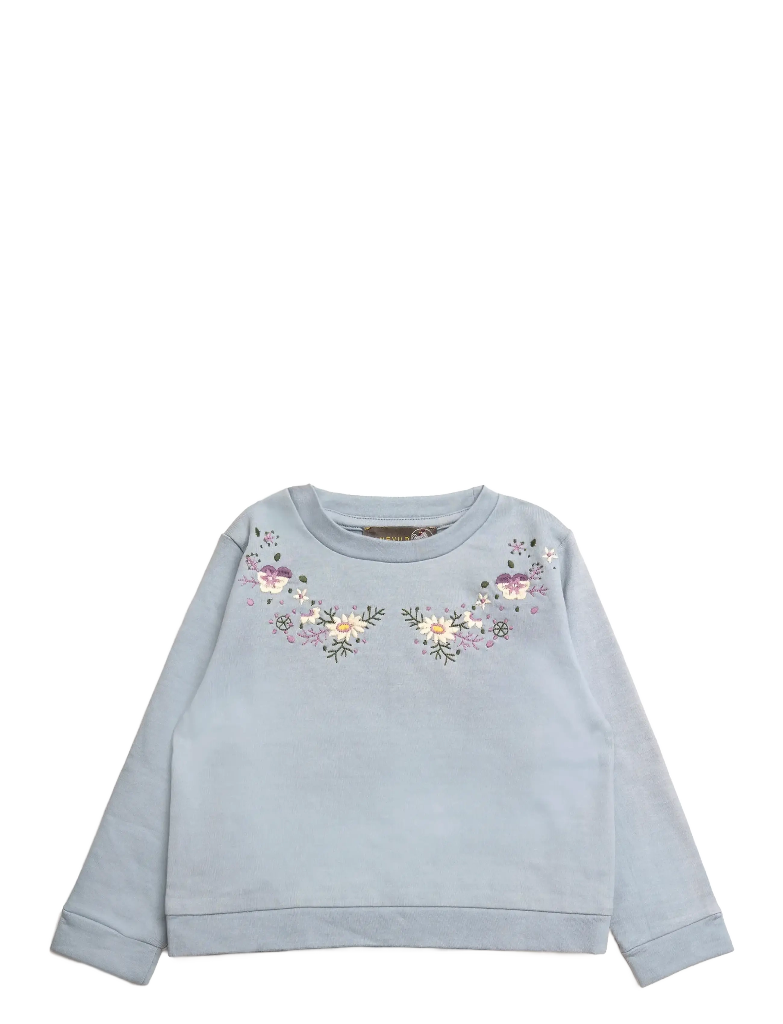 Hanevild Floral sweater - Overdele - KENTTUCKY BLUE / blue