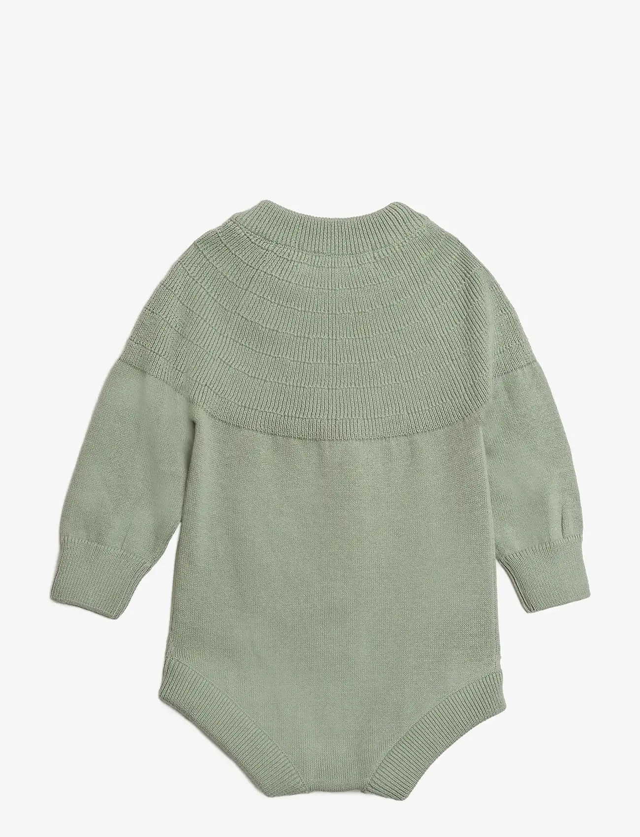 Hanevild - Mingus romper - langärmelige bodys - sage - 2