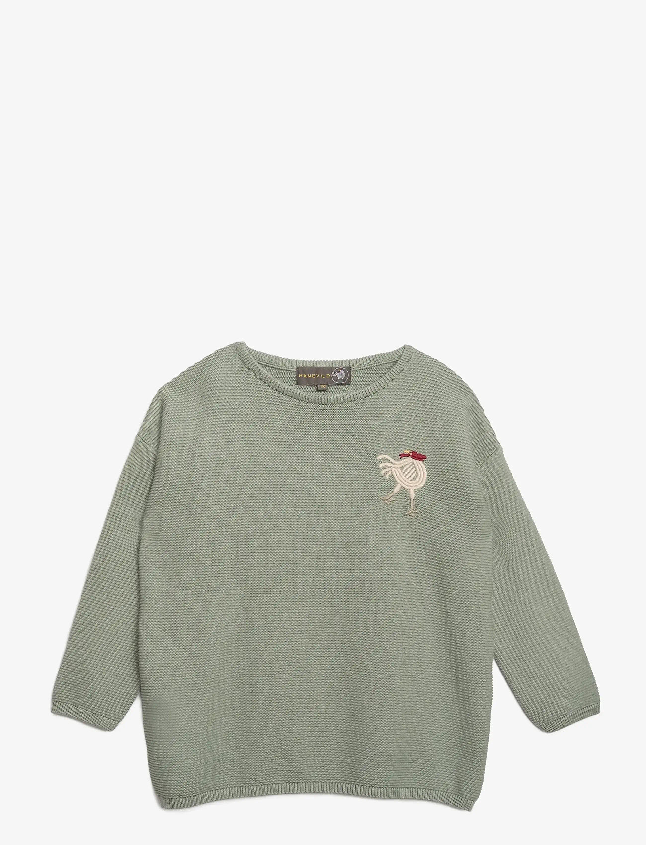 Hanevild - Lauge sweater - stickade tröjor - sage - 1