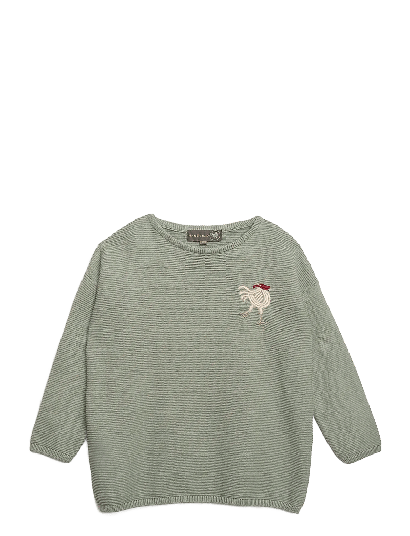 Hanevild - Lauge sweater - stickade tröjor - sage - 1