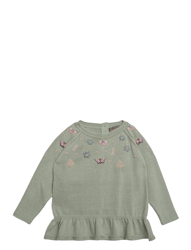 Hanevild - sandra blouse - pullover - sage - 1