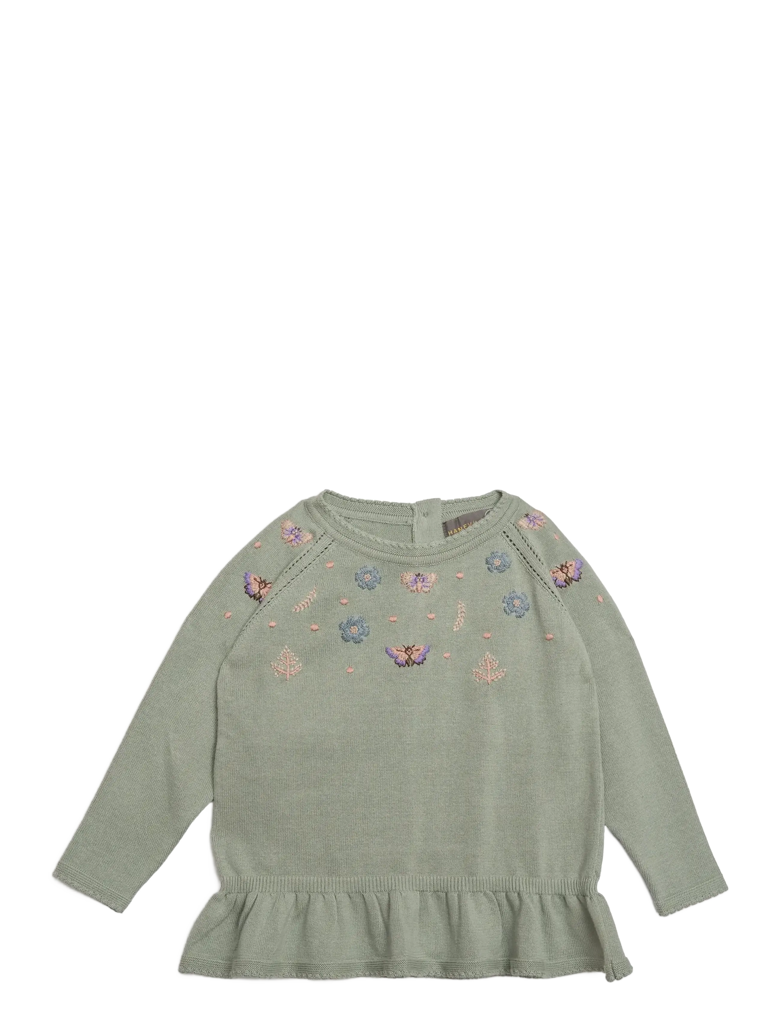 Hanevild sandra blouse - Pullover - SAGE / green