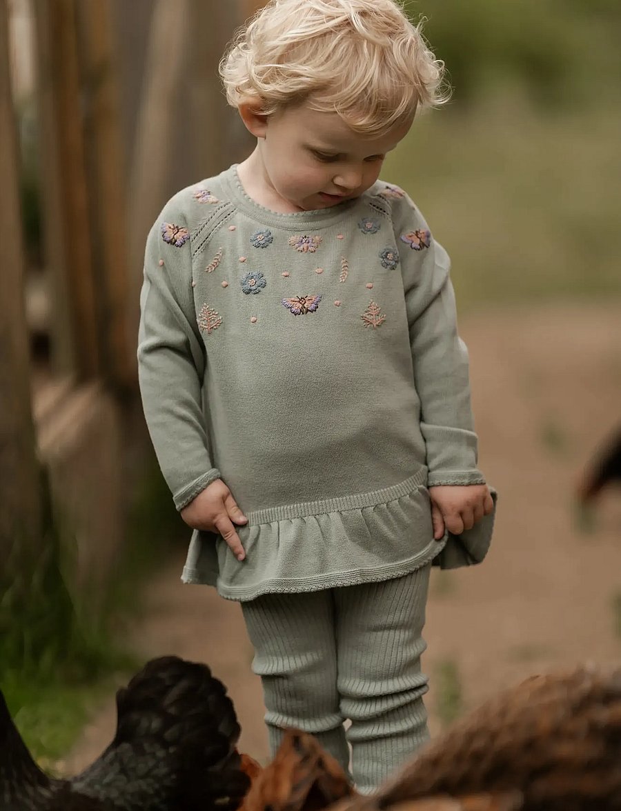 Hanevild - sandra blouse - peysur - sage - 3