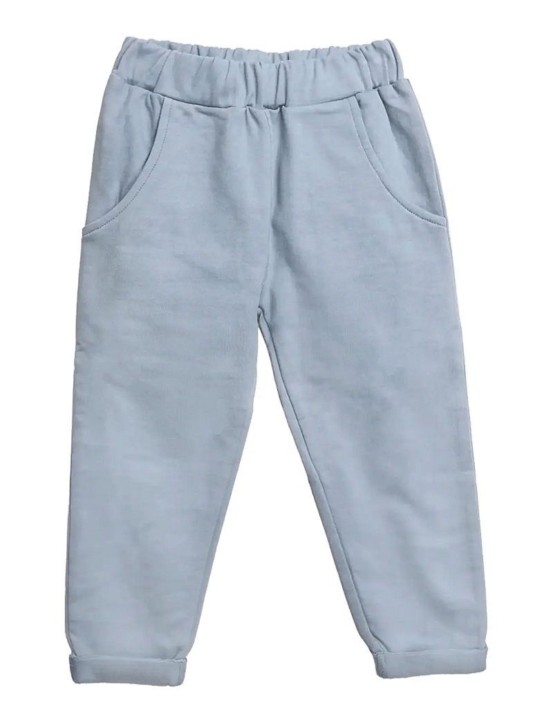 Hanevild - Sweatpants - Floral - Harald - sweatpants - kenttucky blue - 1
