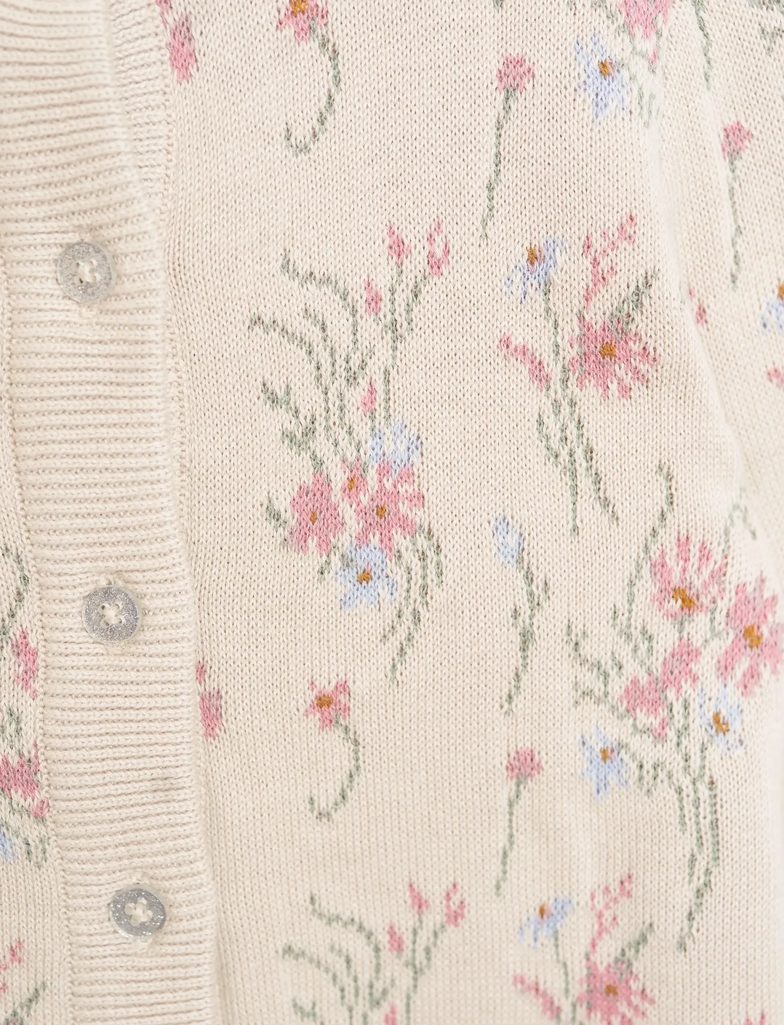 Hanevild - flower cardigan - koftor - summersand - 4