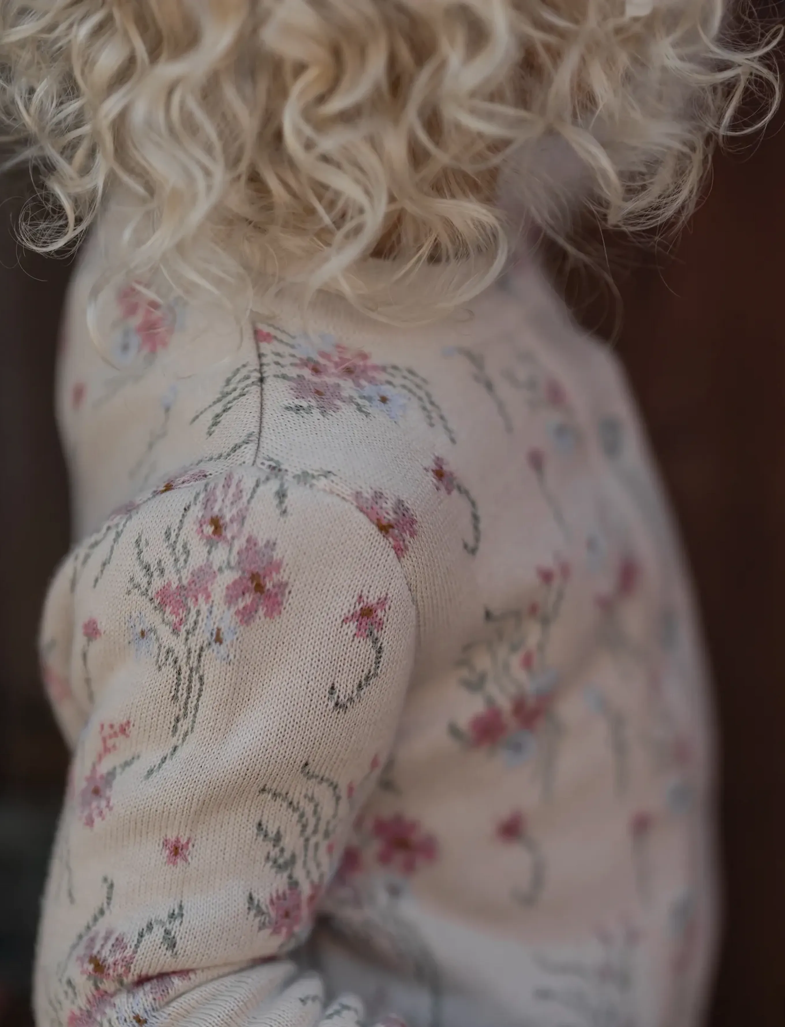 Hanevild - flower cardigan - koftor - summersand - 5